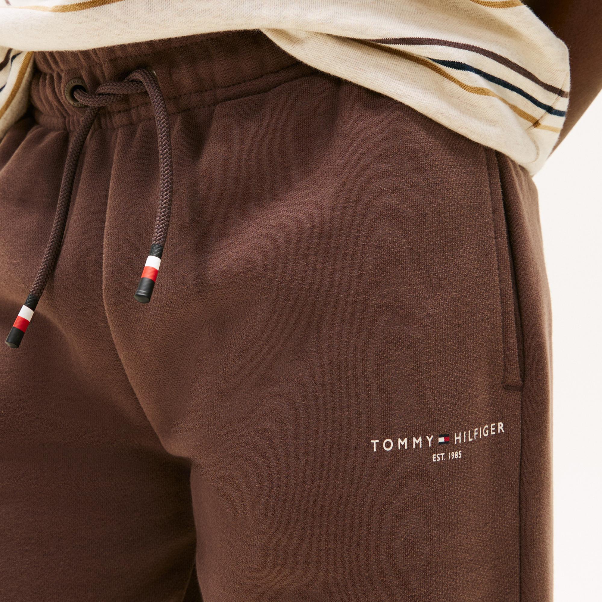 Tommy Hilfiger Mini Corp Çocuk Kahverengi Eşofman Altı