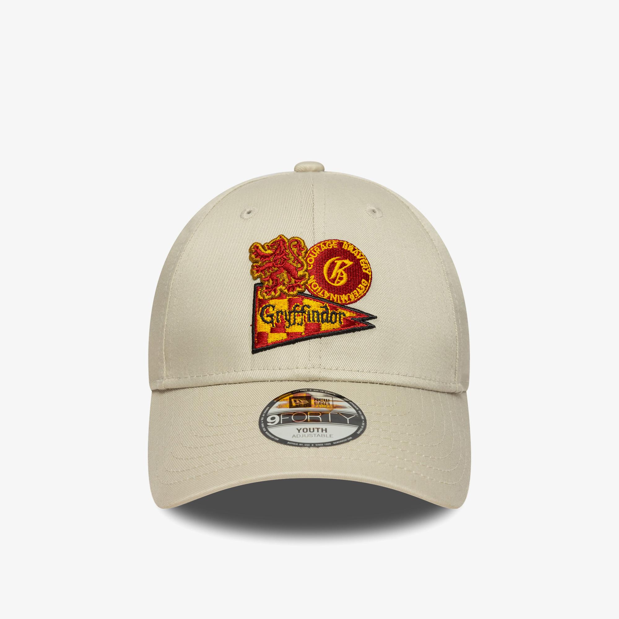 New Era Harry Potter Gryffindor Warner Brothers 9Forty Çocuk Krem Şapka