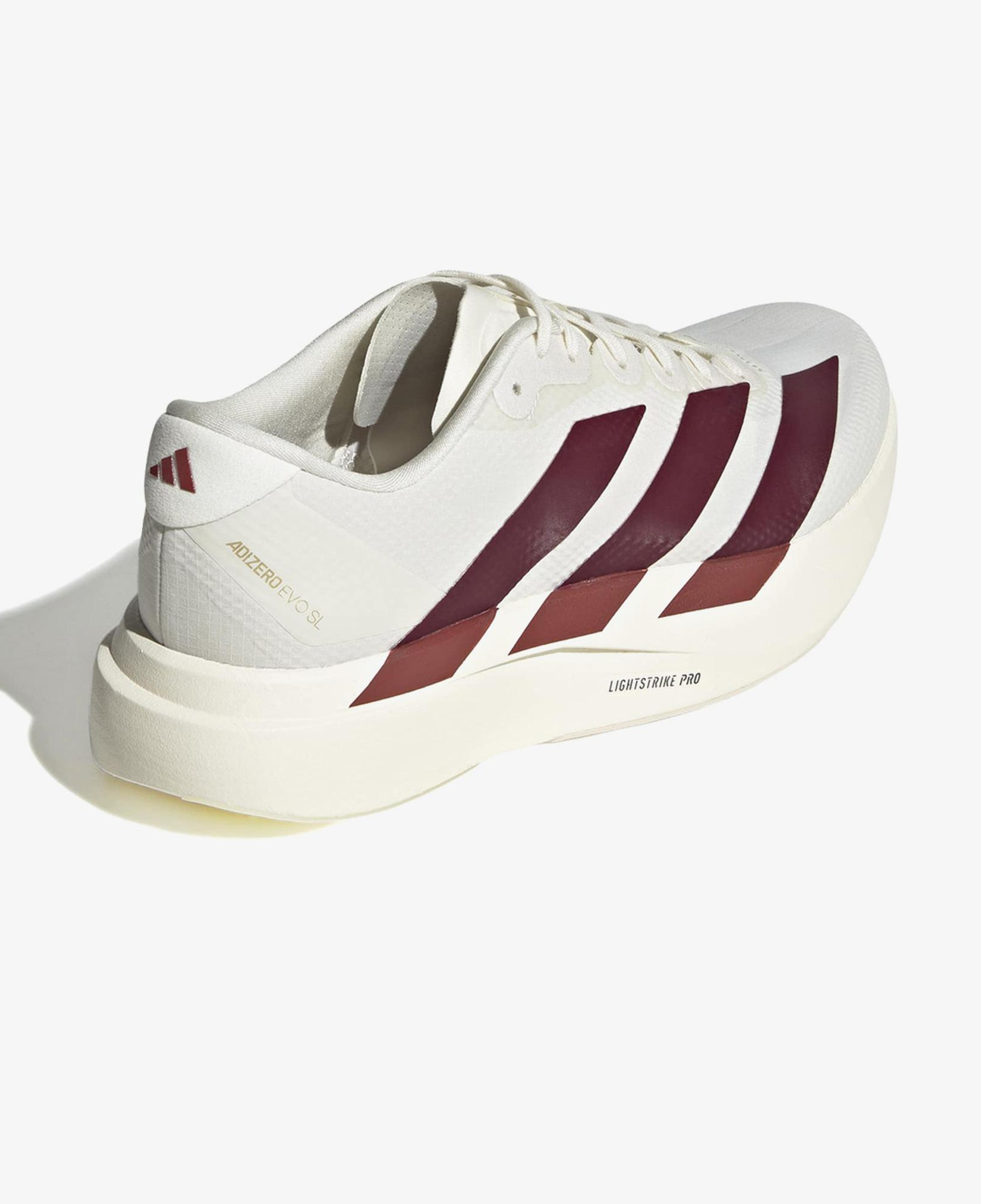 adidas Adizero Evo SL Woven Erkek Beyaz Spor Ayakkabı