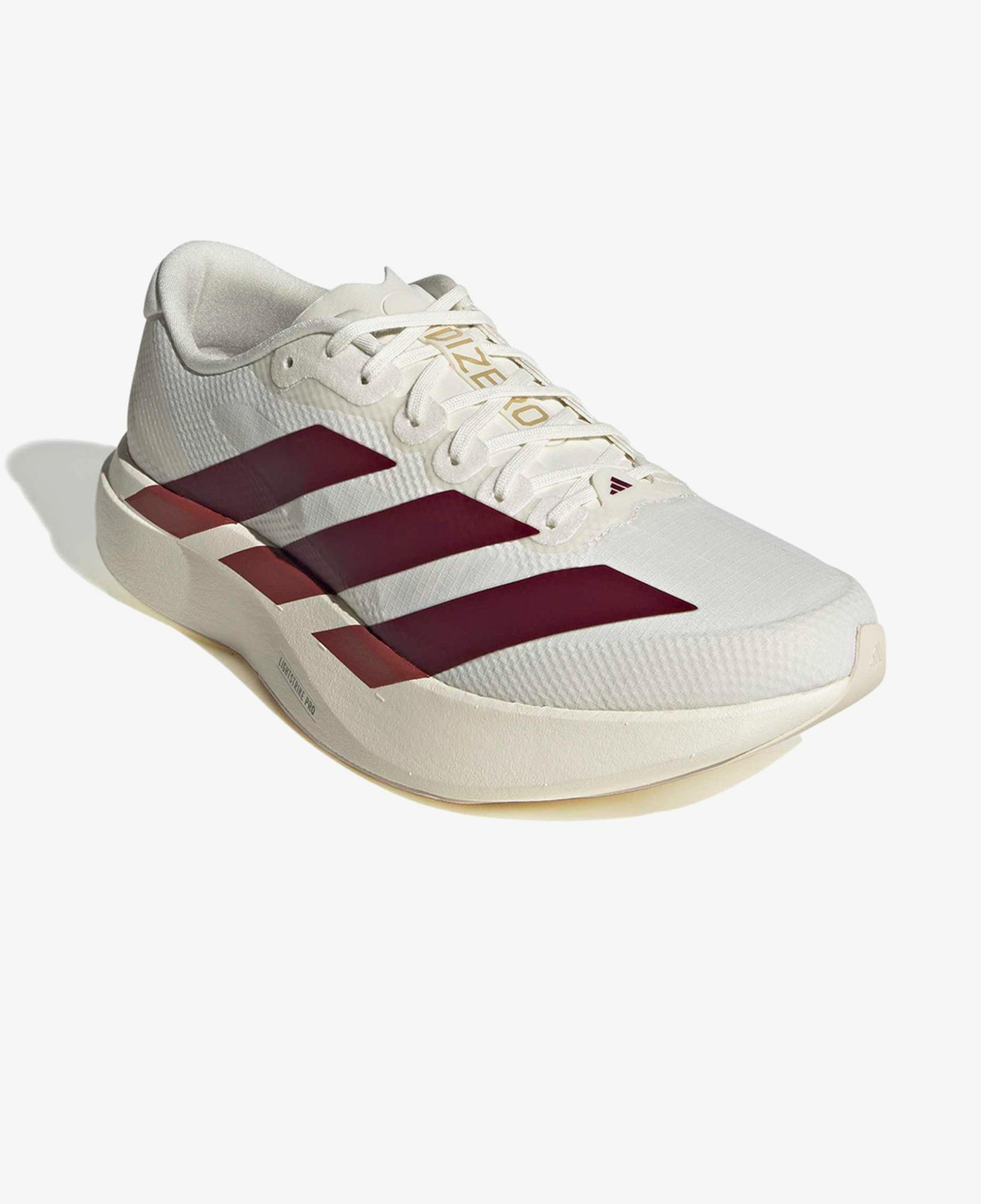 adidas Adizero Evo SL Woven Erkek Beyaz Spor Ayakkabı