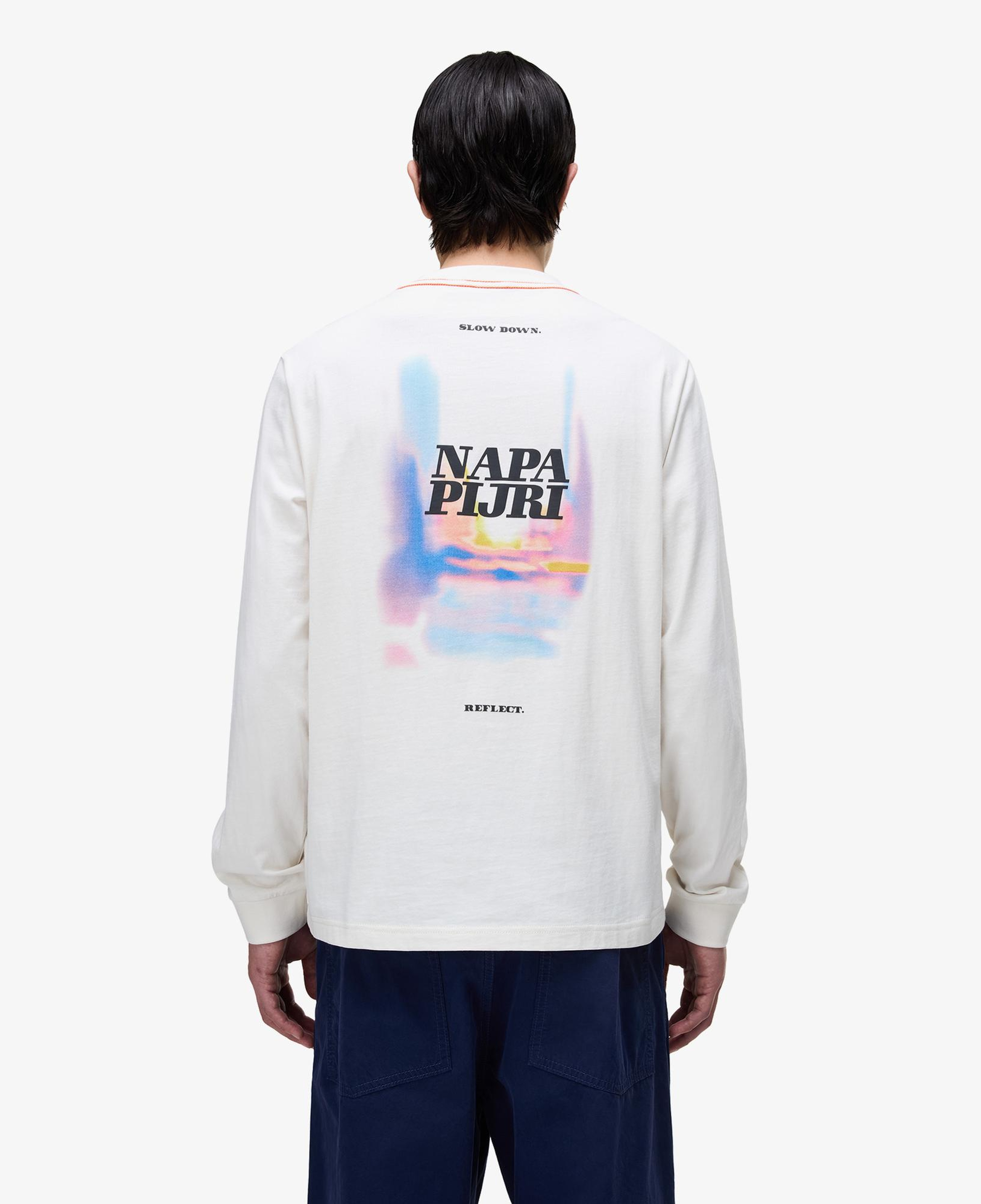 Napapijri S-Lodestar Erkek Beyaz T-Shirt