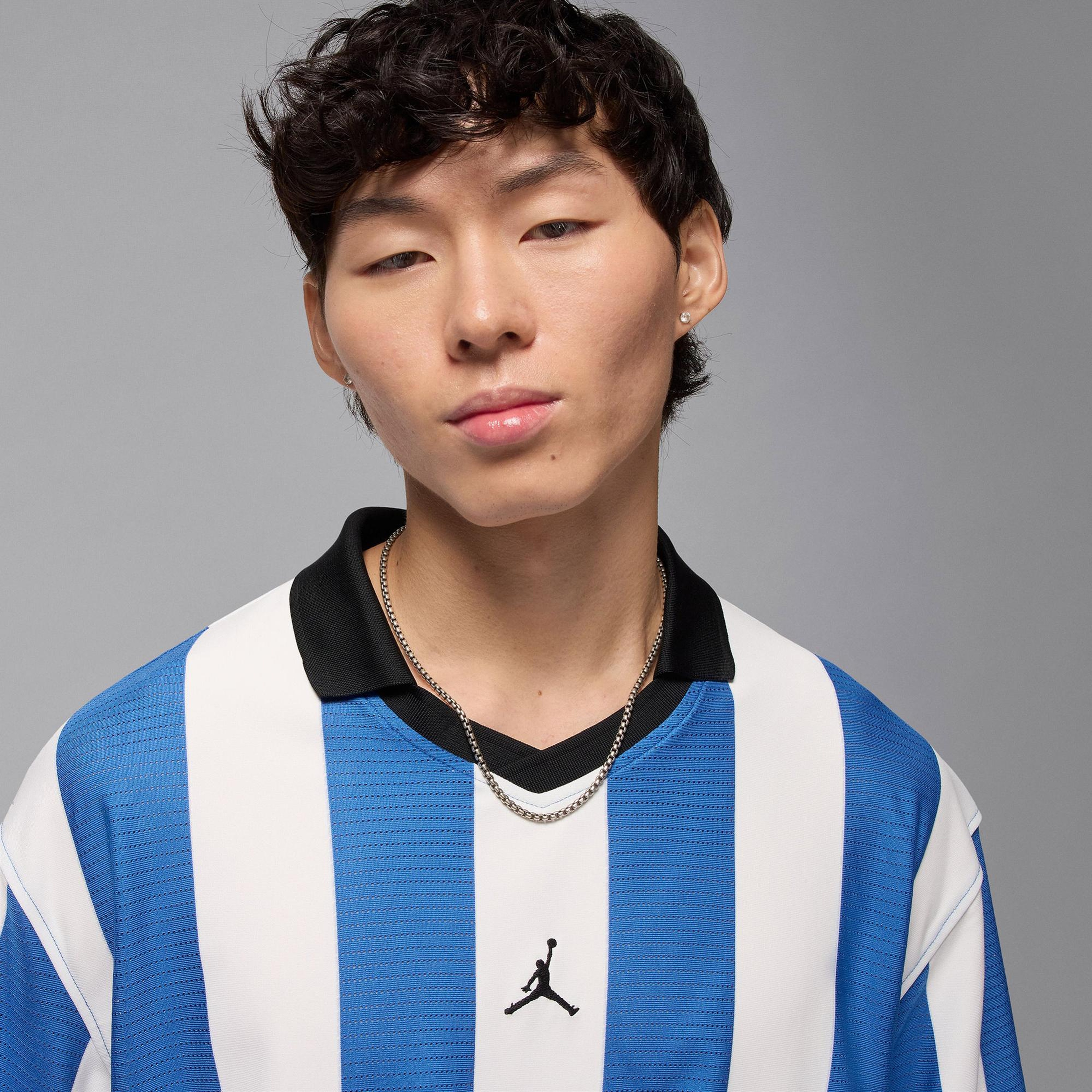 Jordan Brooklyn Collegiate Goalie Erkek Beyaz T-Shirt