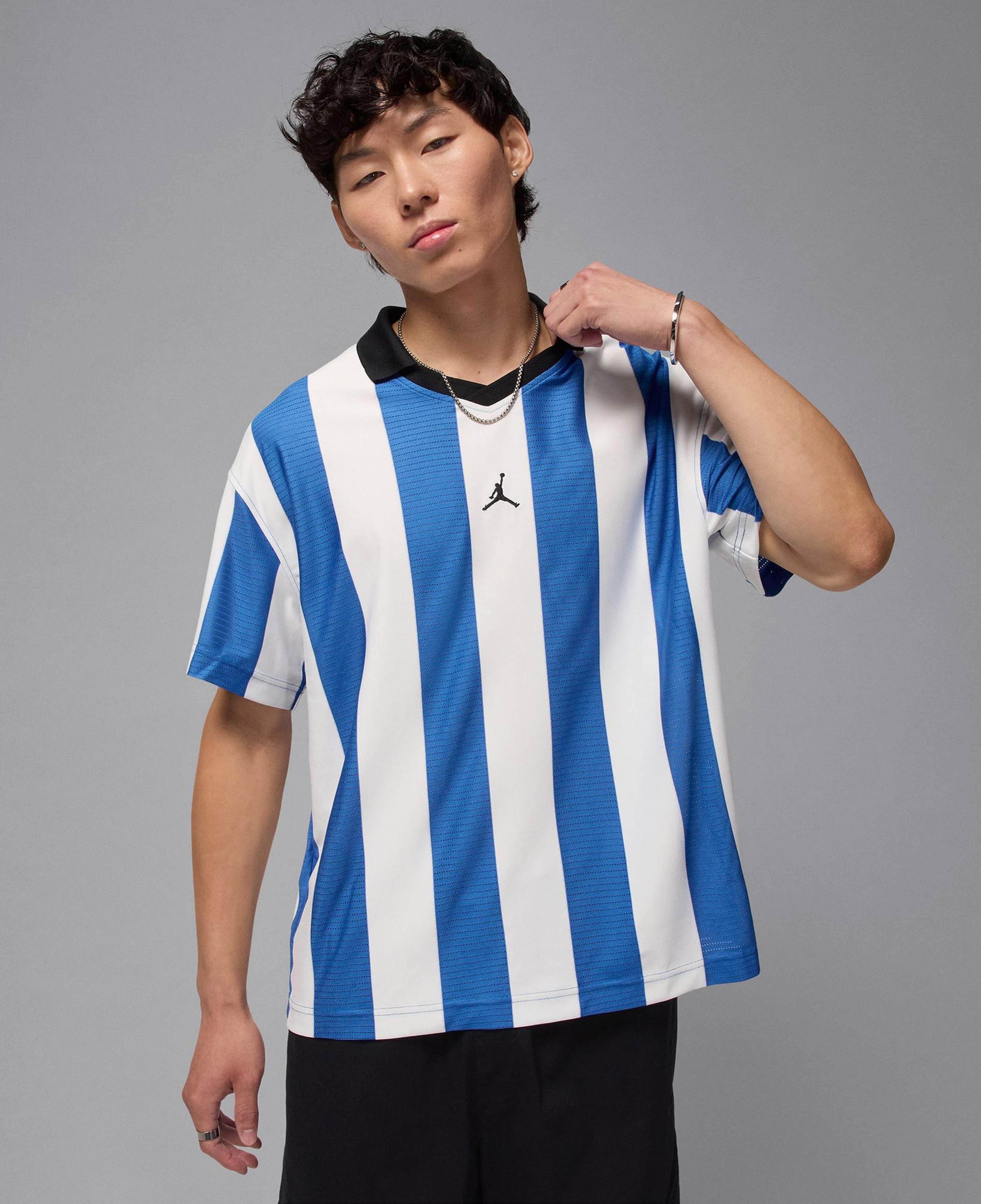 Jordan Brooklyn Collegiate Goalie Erkek Beyaz T-Shirt