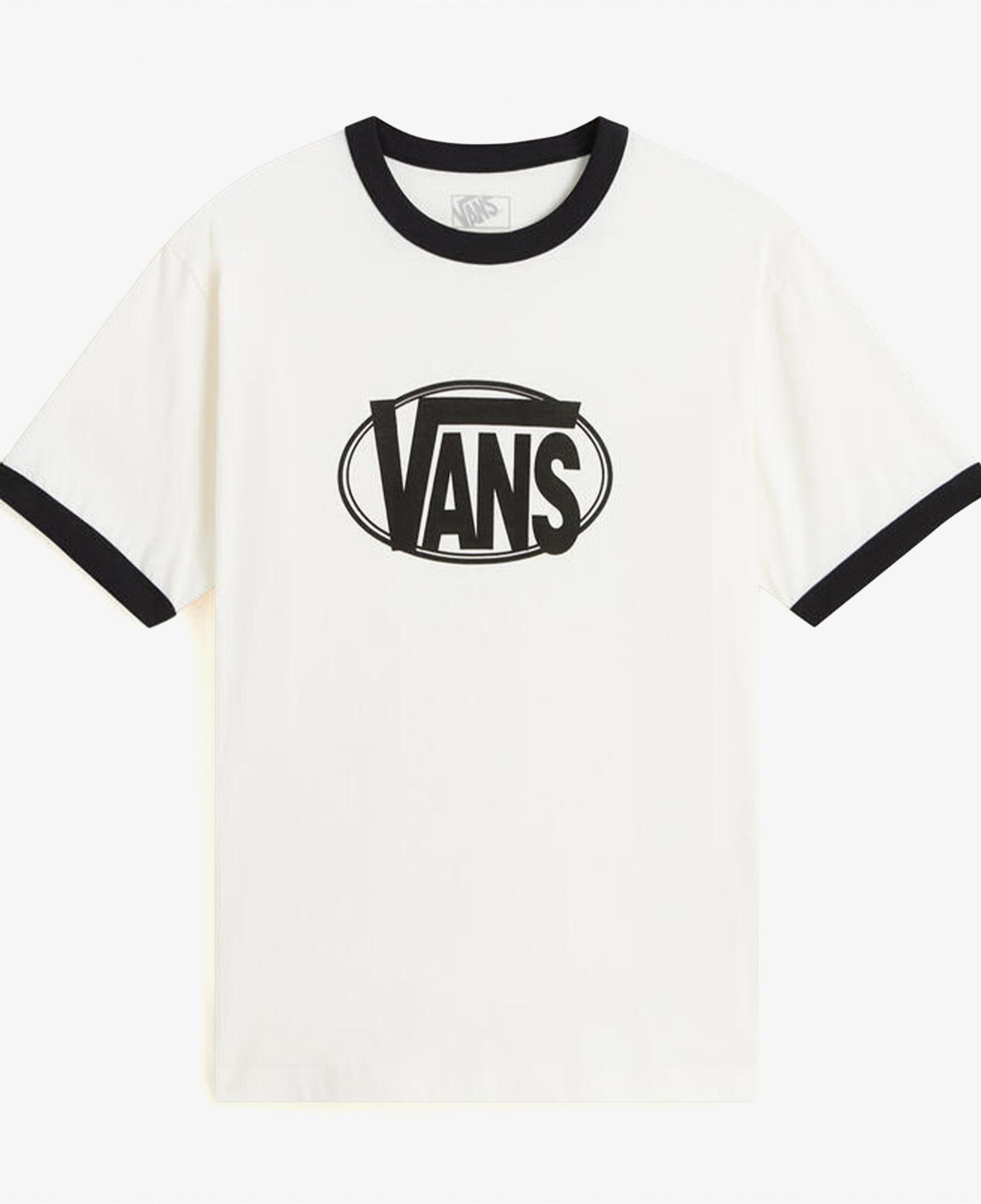 Vans Center Chest Ringer Erkek Beyaz T-Shirt