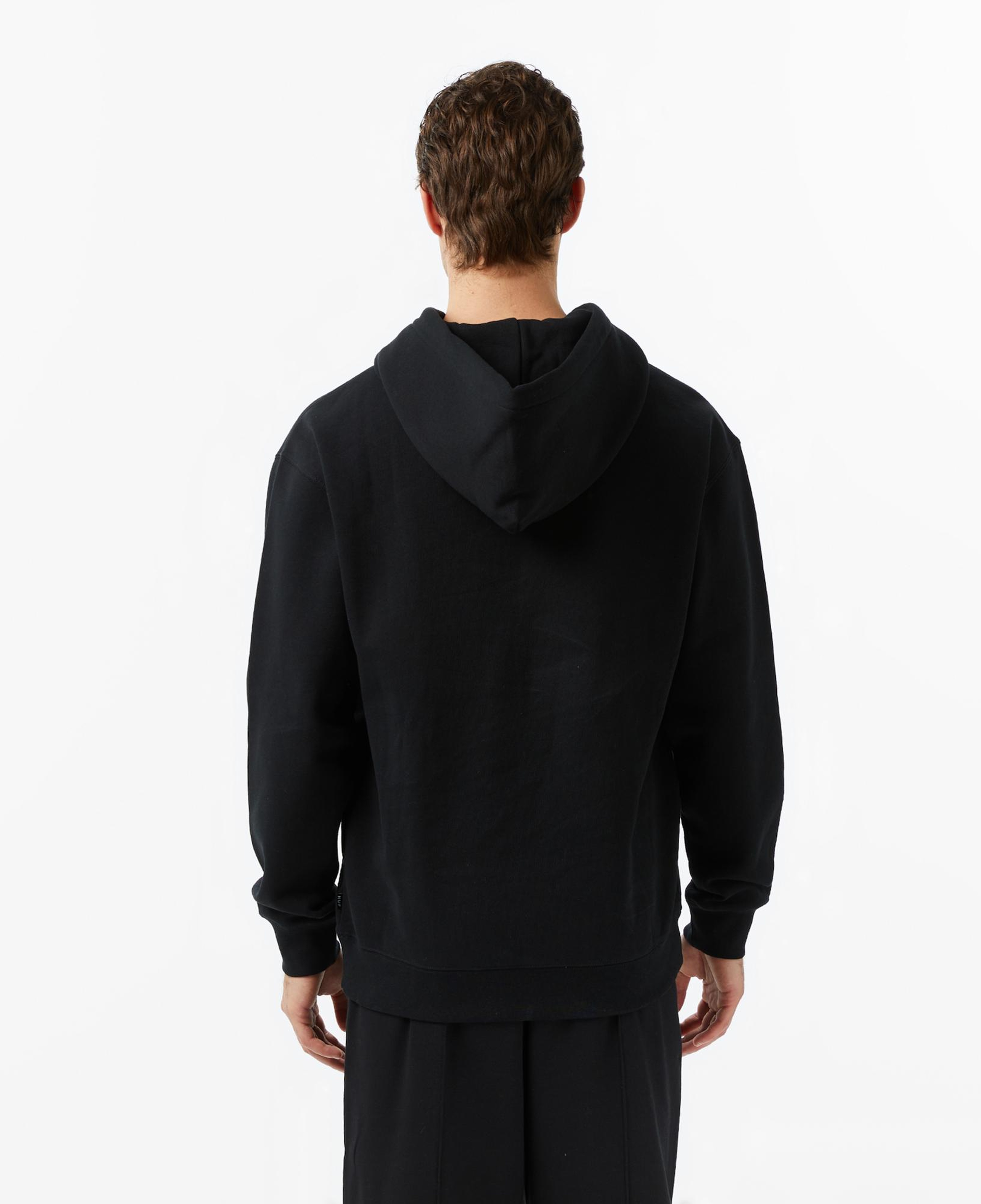 Huf Backstreet Angels Pullover Erkek Siyah Hoodie