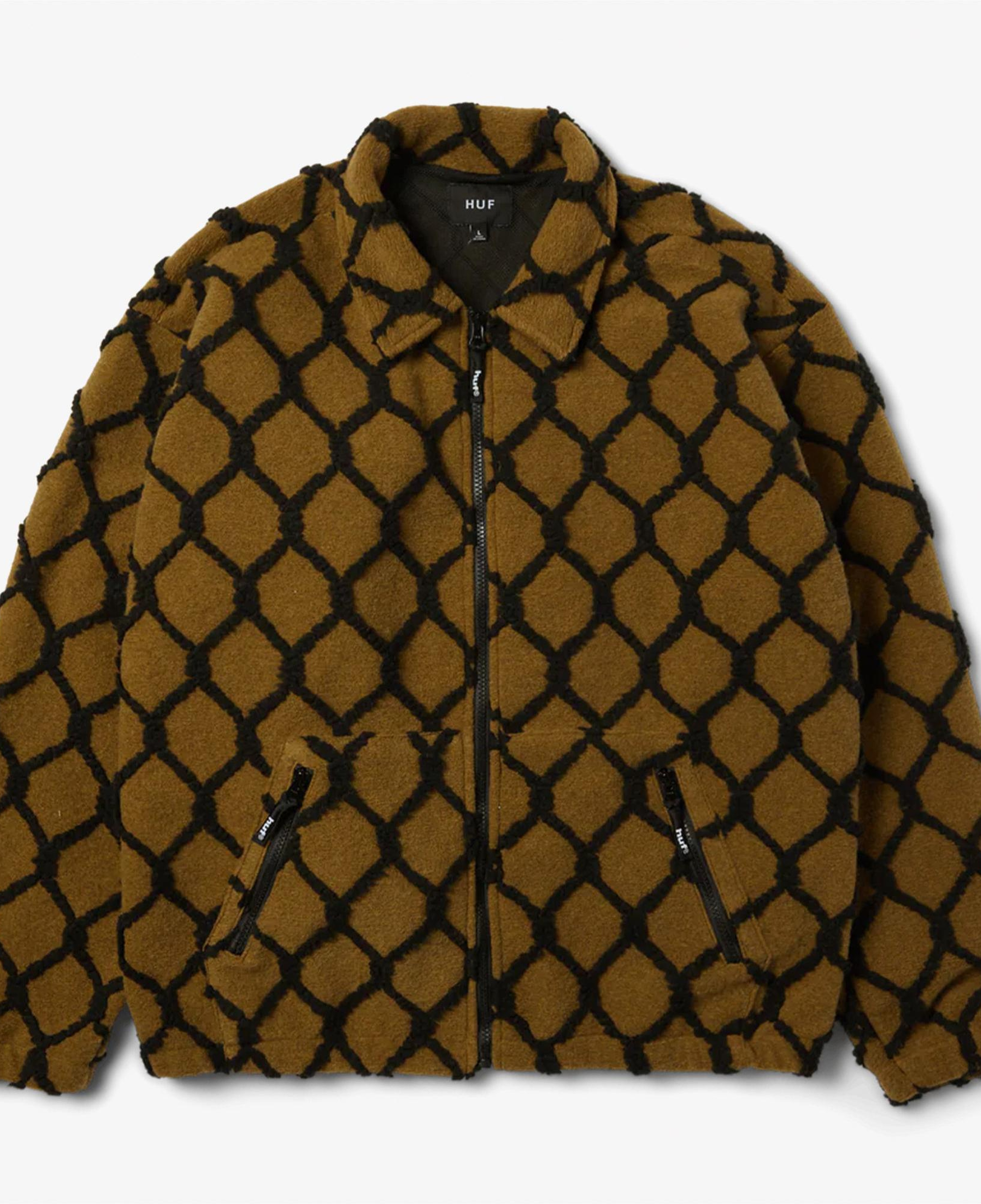 Huf Breakthrough High Pile Erkek Kahverengi Ceket