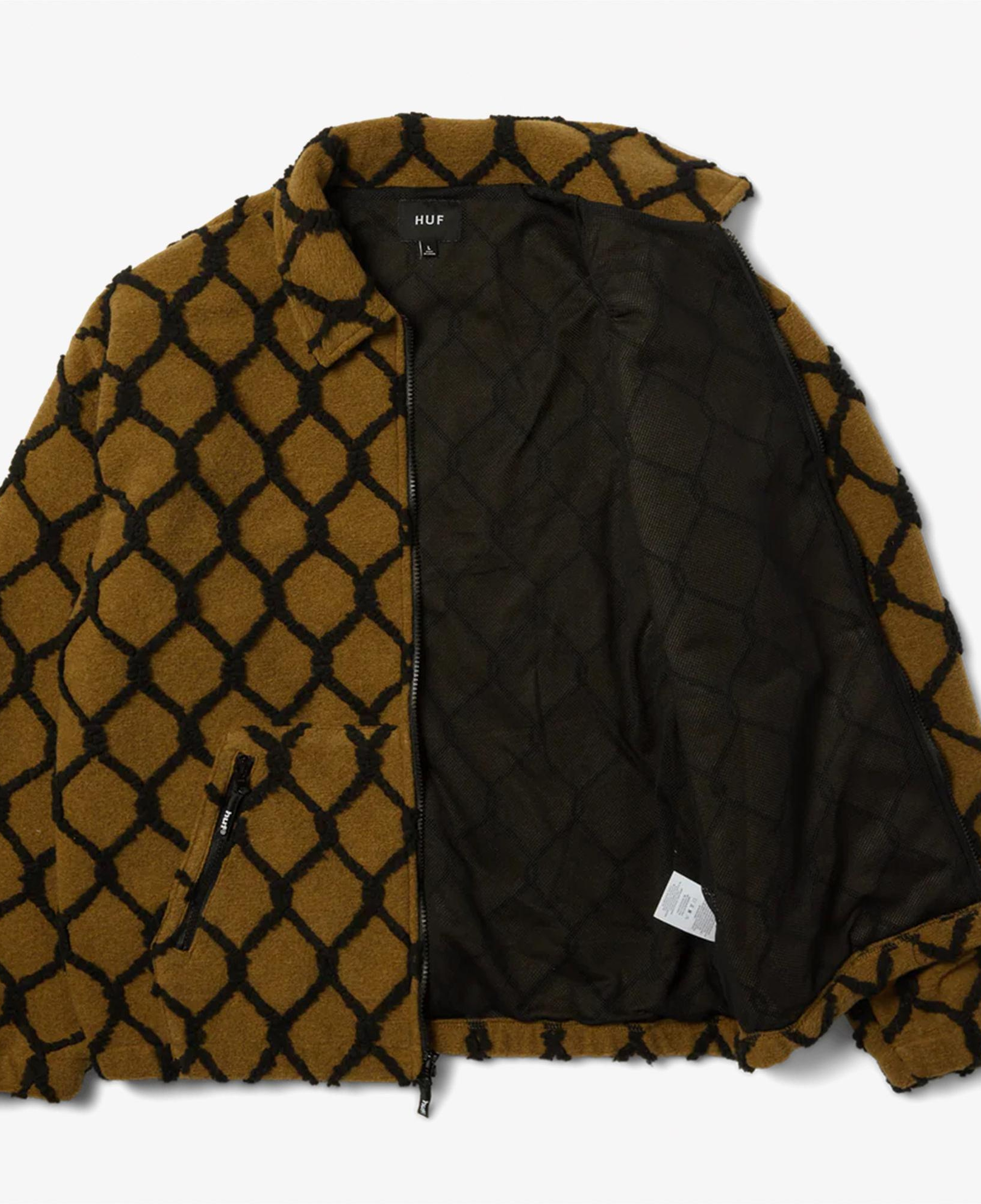 Huf Breakthrough High Pile Erkek Kahverengi Ceket