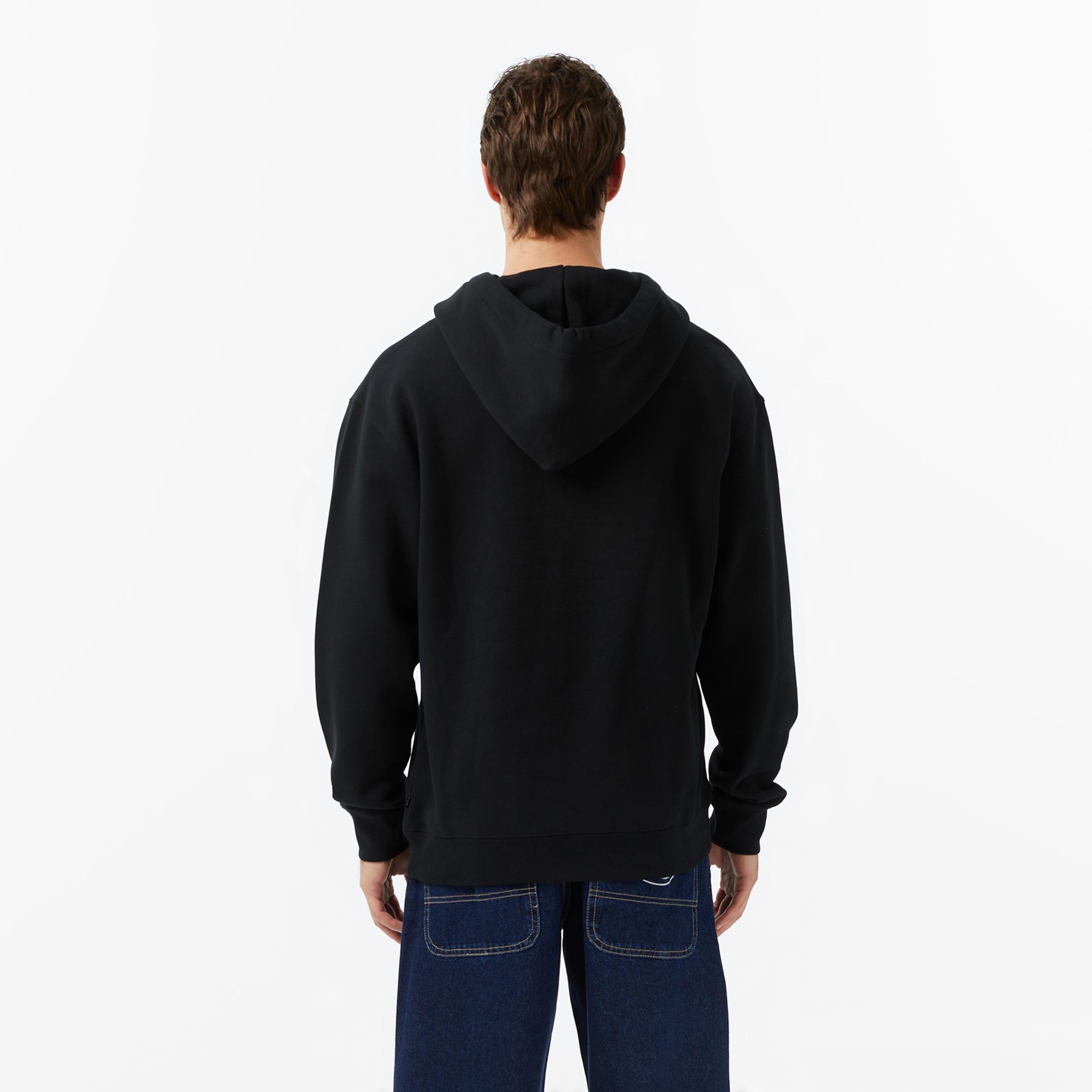 Huf Megablast Pullover Erkek Siyah Hoodie