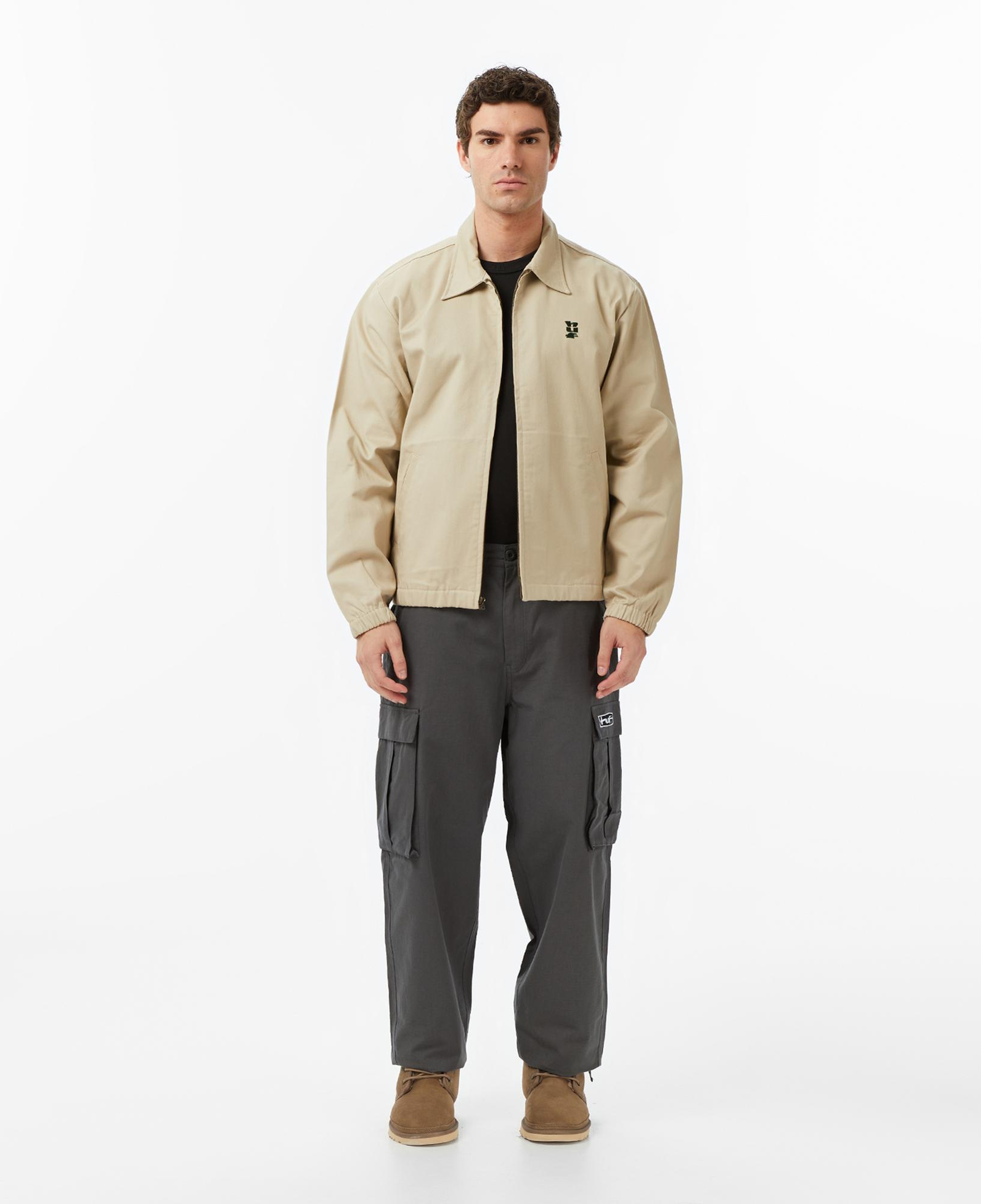 Huf Set Megablast Erkek Kahverengi Ceket