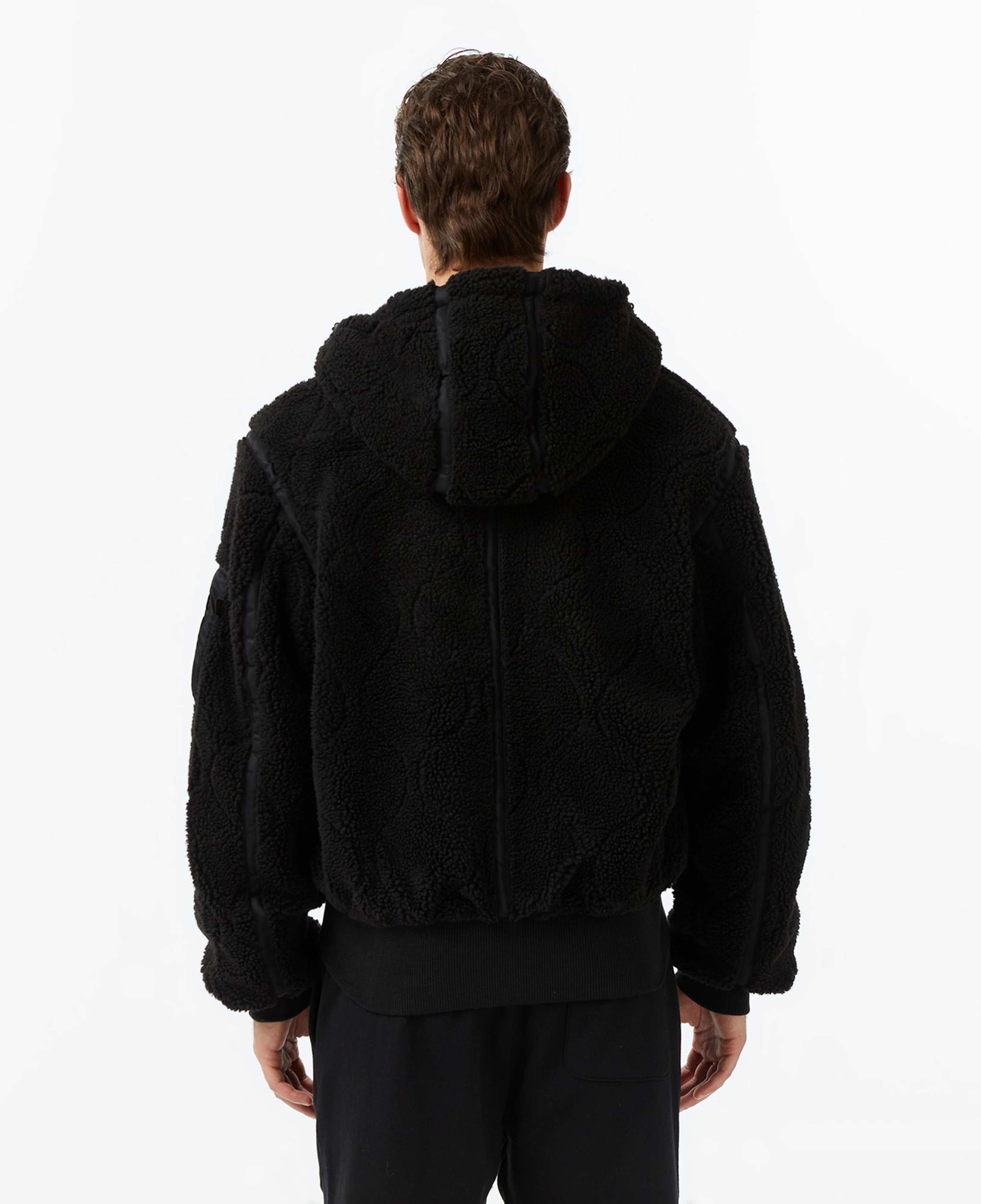 Alpha Industries Sherpa Onion-Quilted Erkek Siyah Mont