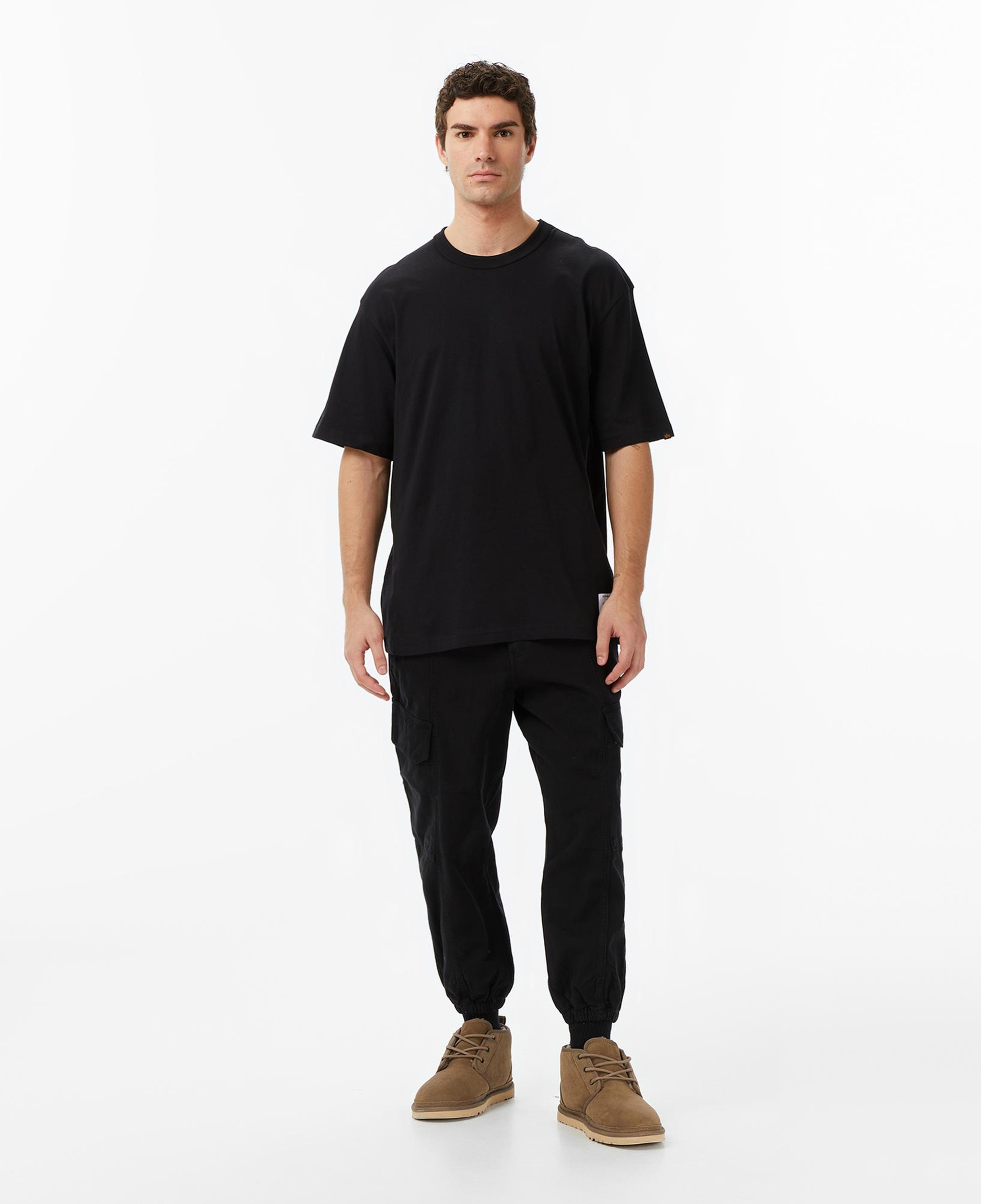 Alpha Industries Uniform Erkek Siyah Kargo Eşofman Altı