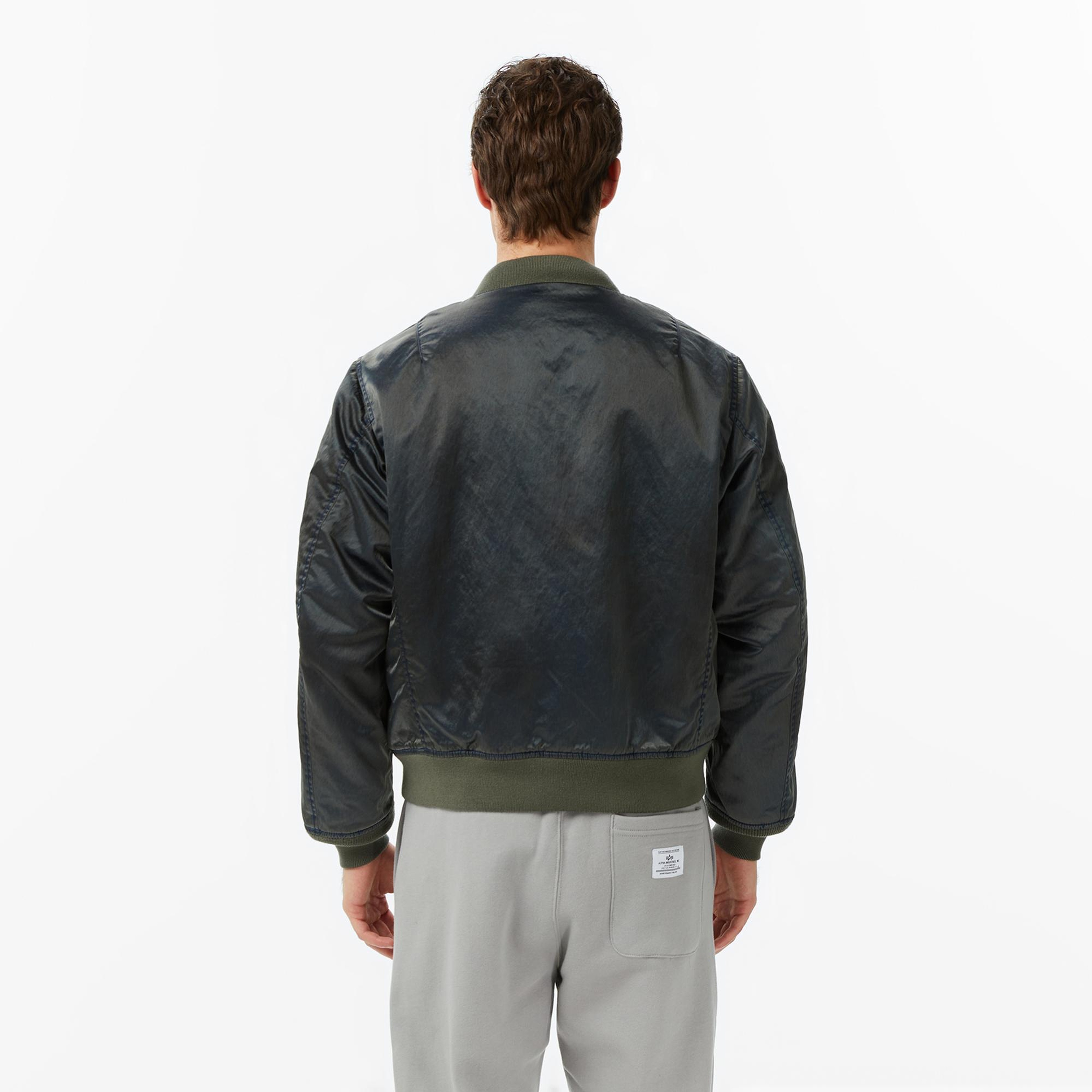 Alpha Industries x TNT MA-1 Flight Erkek Yeşil Bomber Ceket