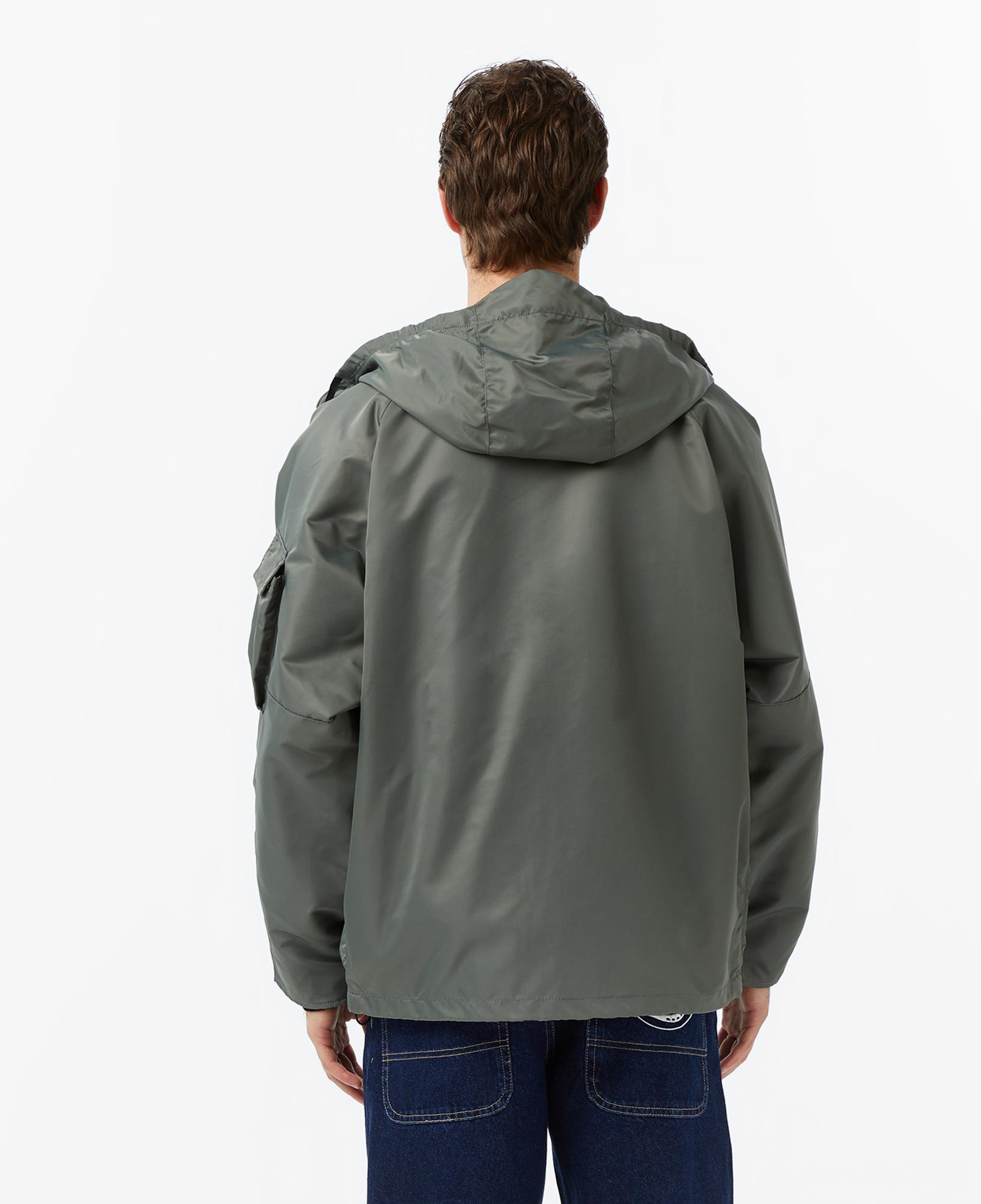 Alpha Industries N-3B Logo Oxford Erkek Yeşil Mont