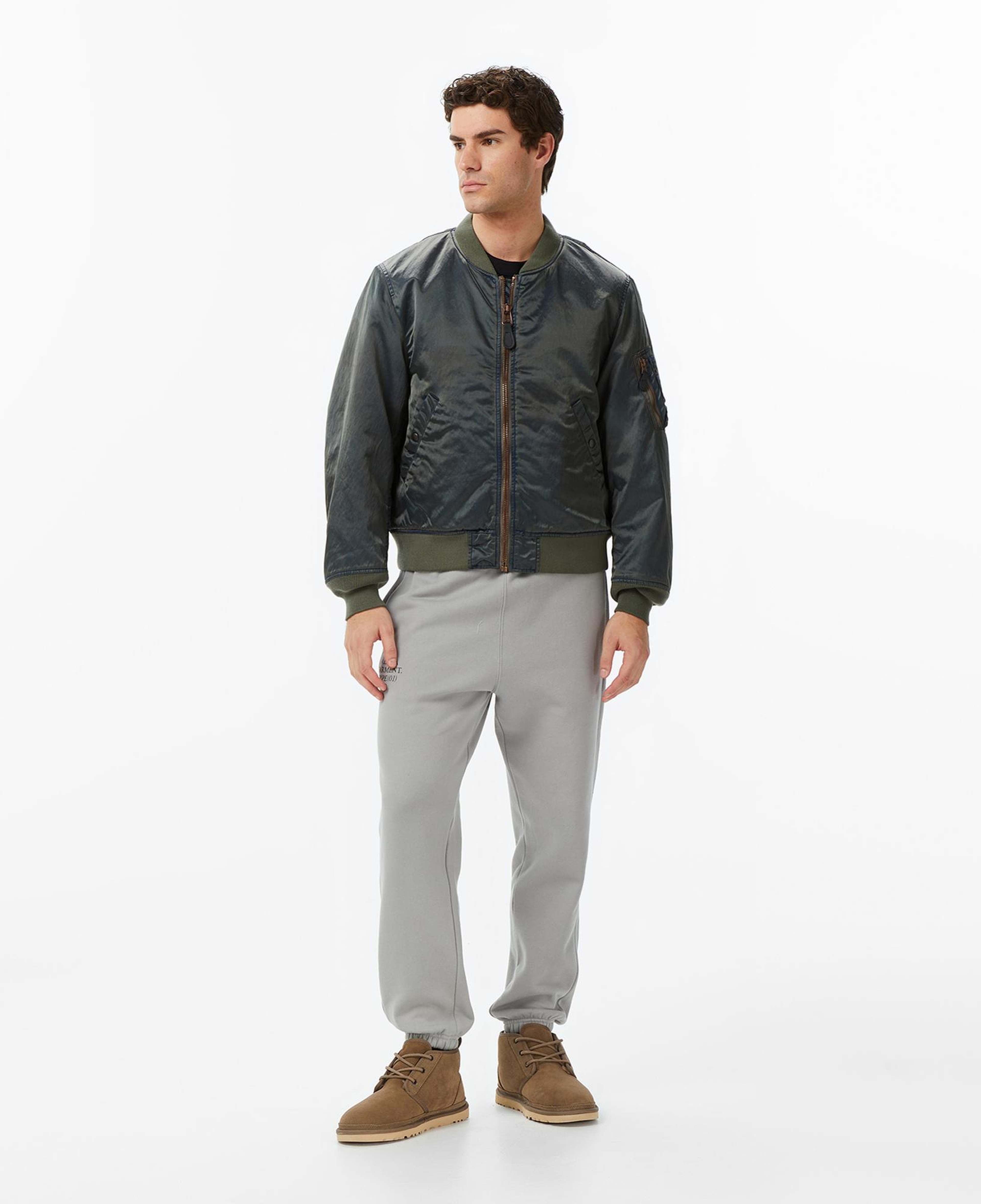 Alpha Industries x TNT MA-1 Flight Erkek Yeşil Bomber Ceket