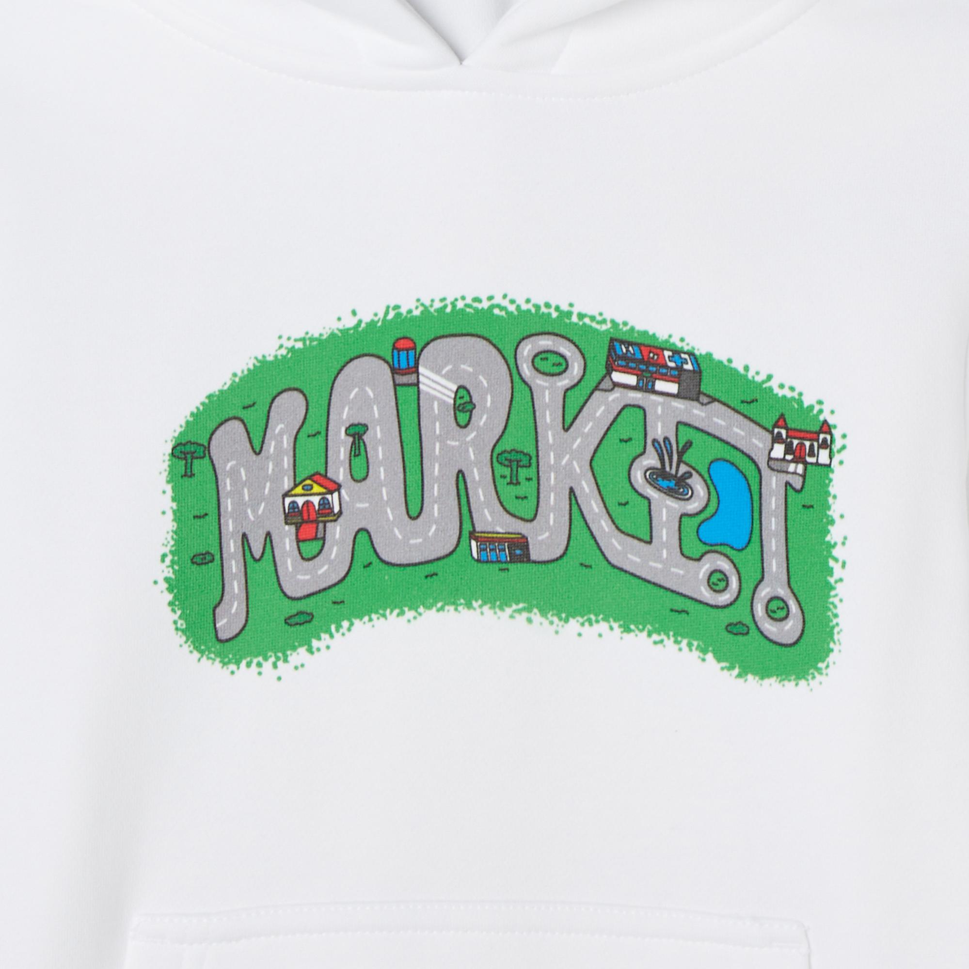 Market City Streets Çocuk Beyaz Sweatshirt