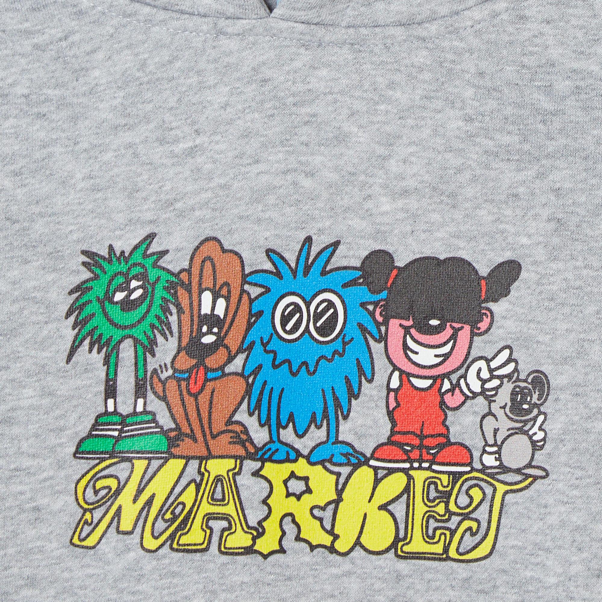 Market My Squad Çocuk Gri Hoodie