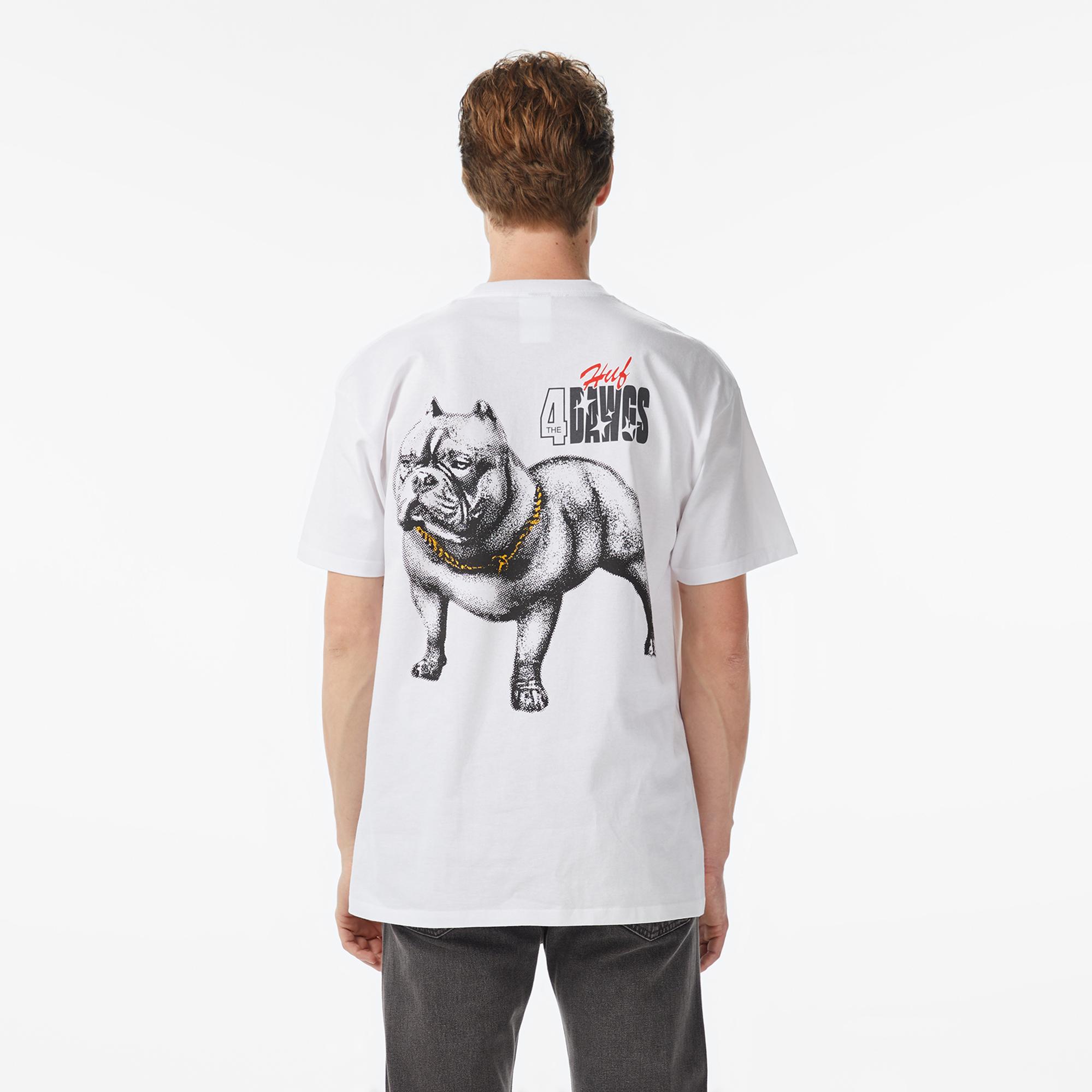 Huf 4 The Dawgs Erkek Beyaz T-Shirt