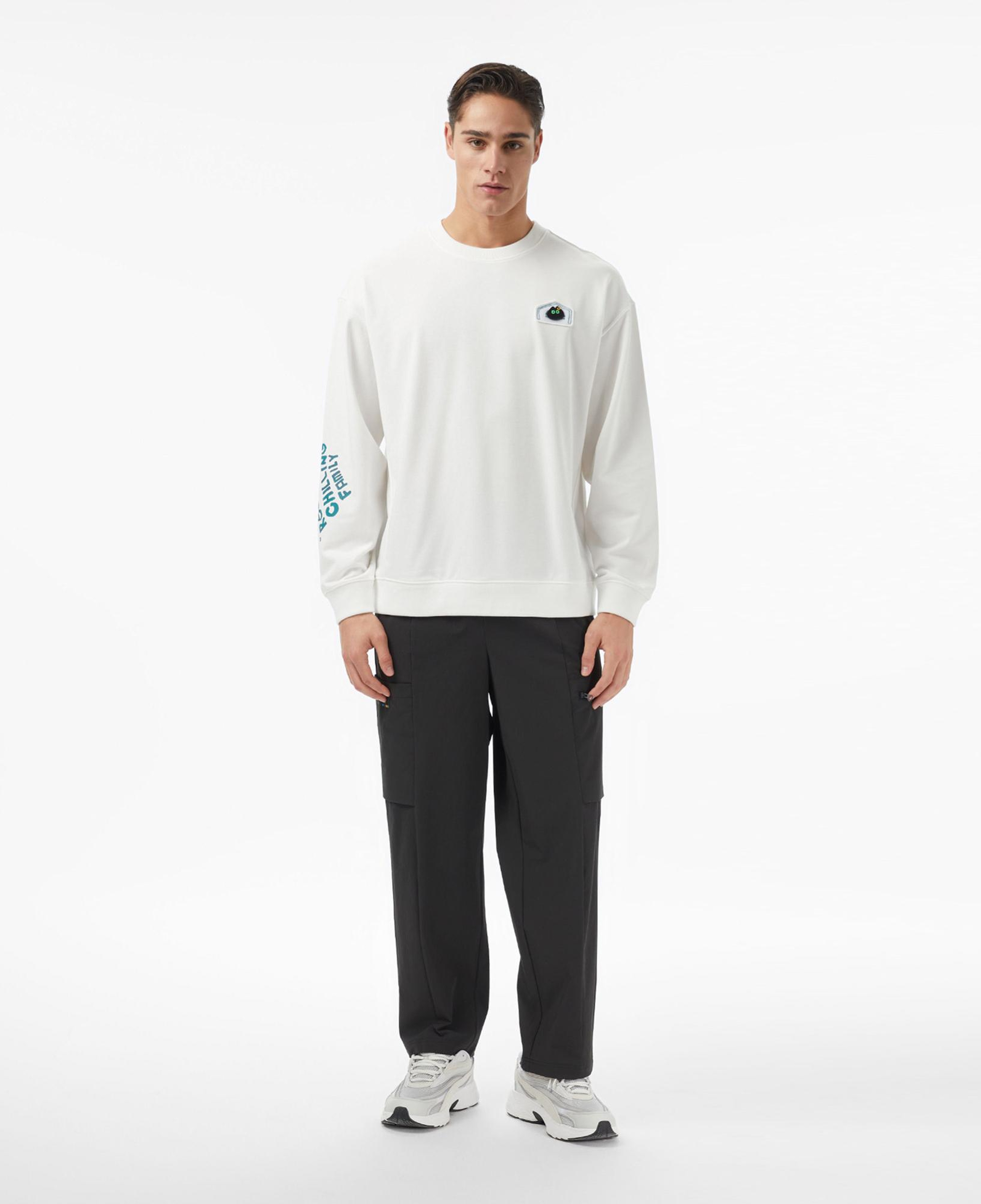 Anta Skaters Family Erkek Beyaz Sweatshirt