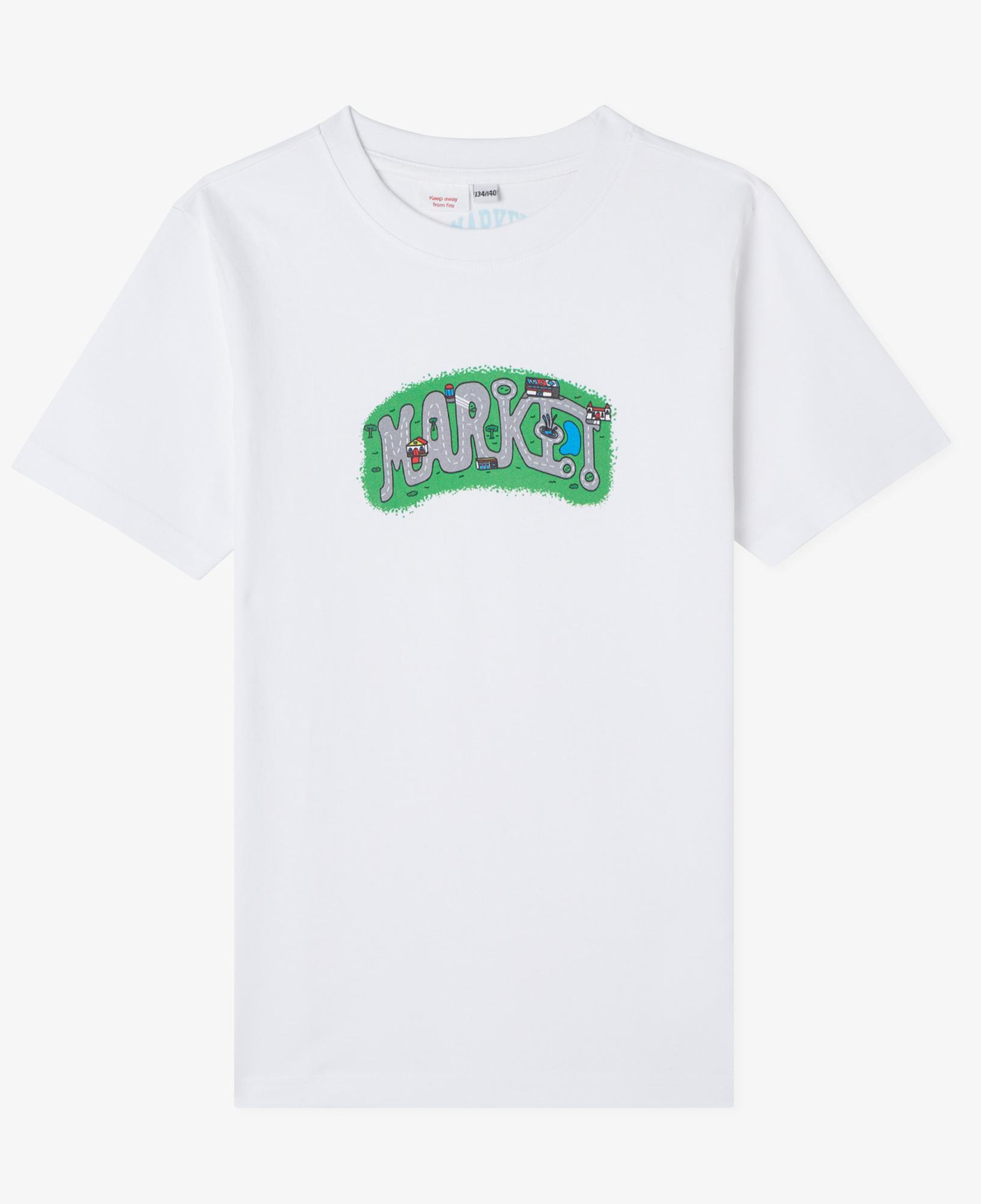 Market City Streets Beyaz T-Shirt