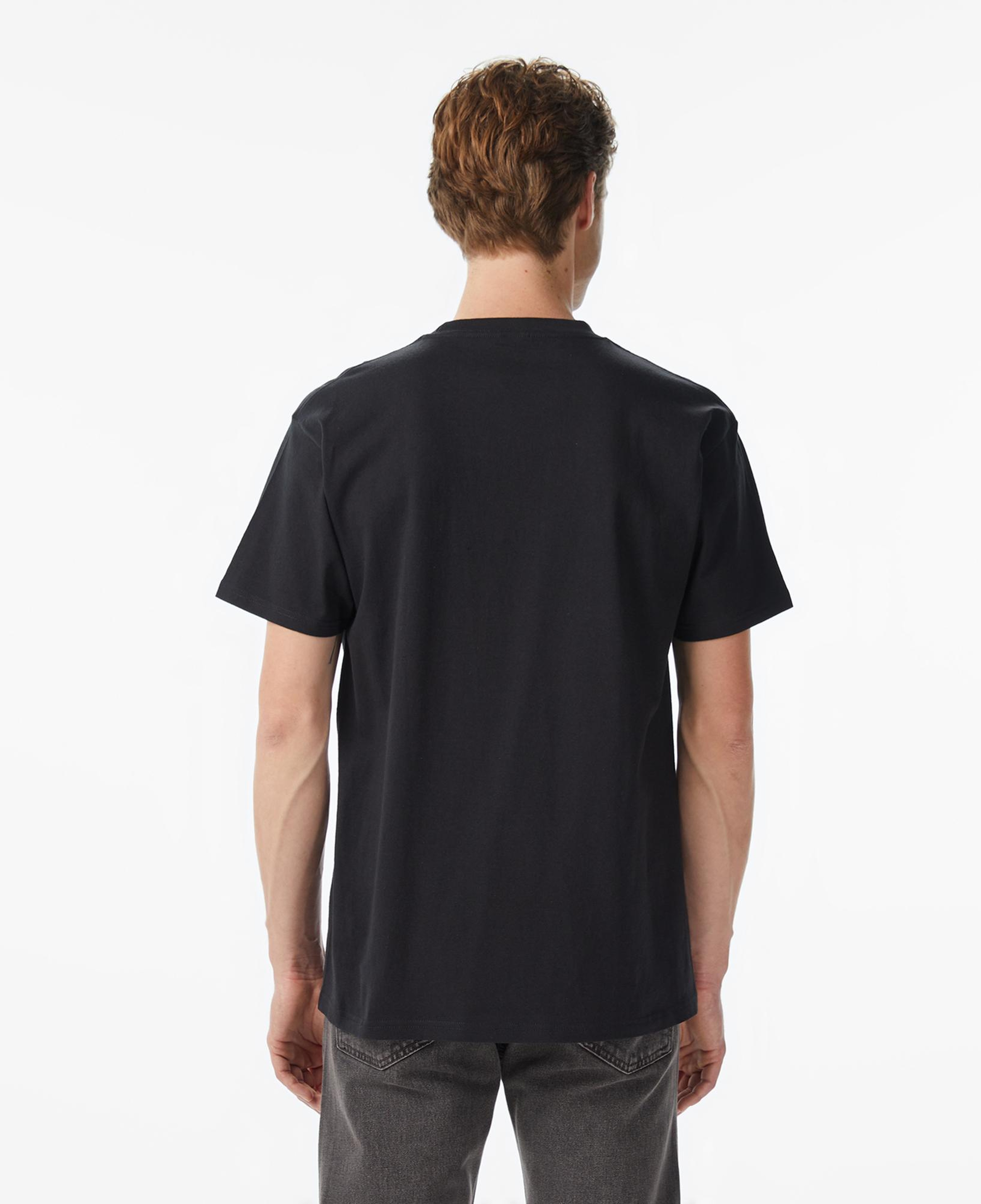 Huf Outline Erkek Siyah T-Shirt