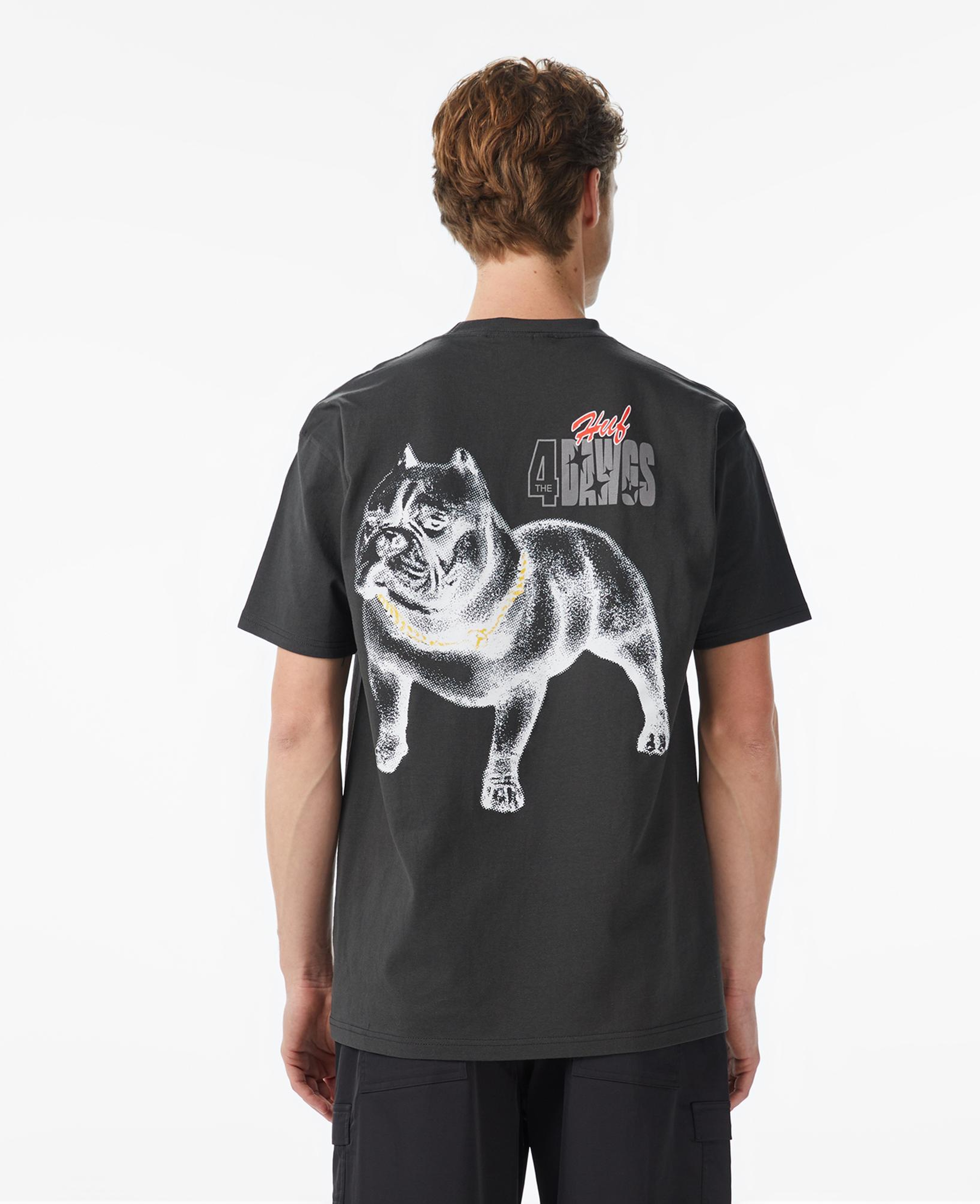 Huf 4 The Dawgs Erkek Siyah T-Shirt
