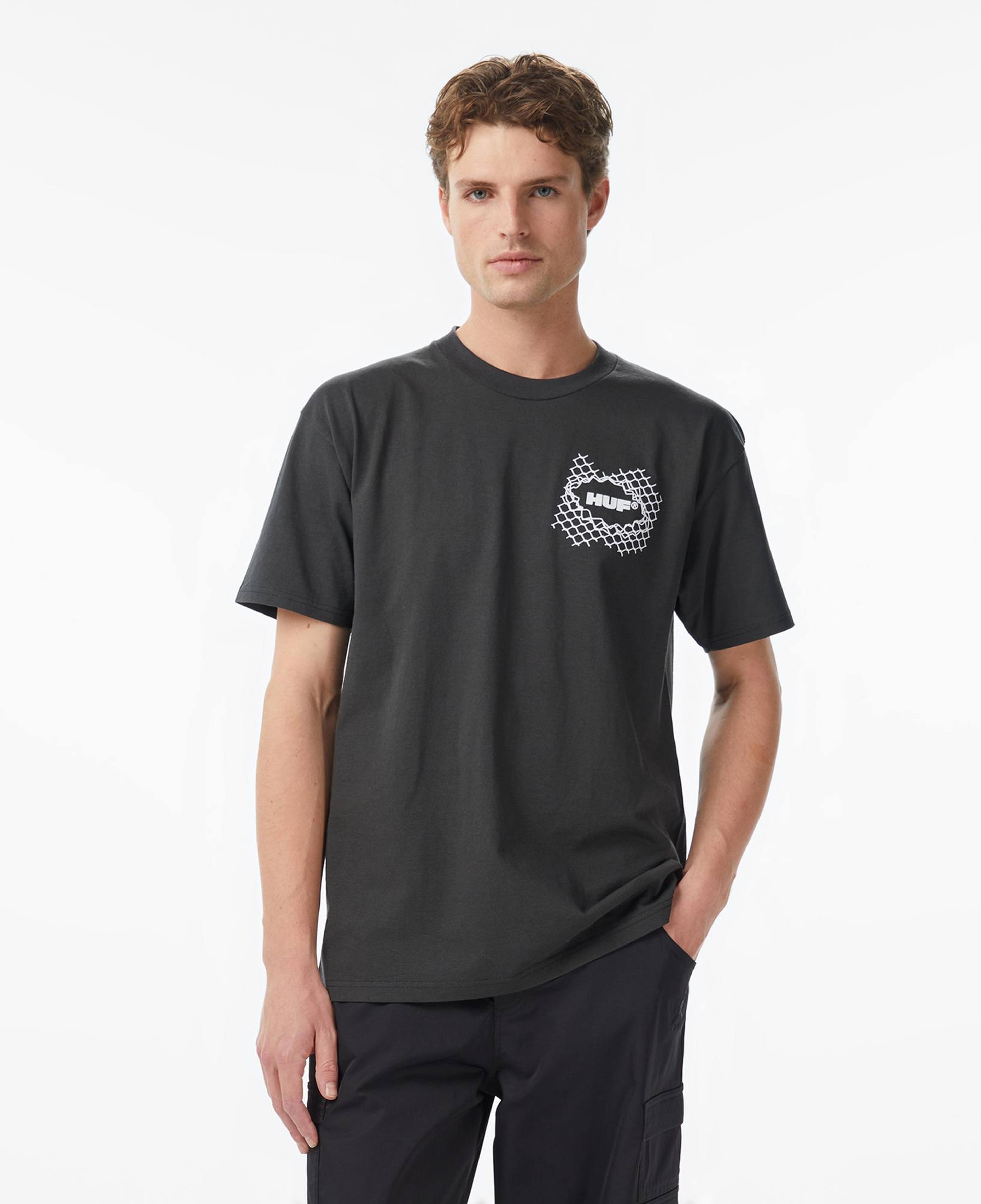 Huf 4 The Dawgs Erkek Siyah T-Shirt