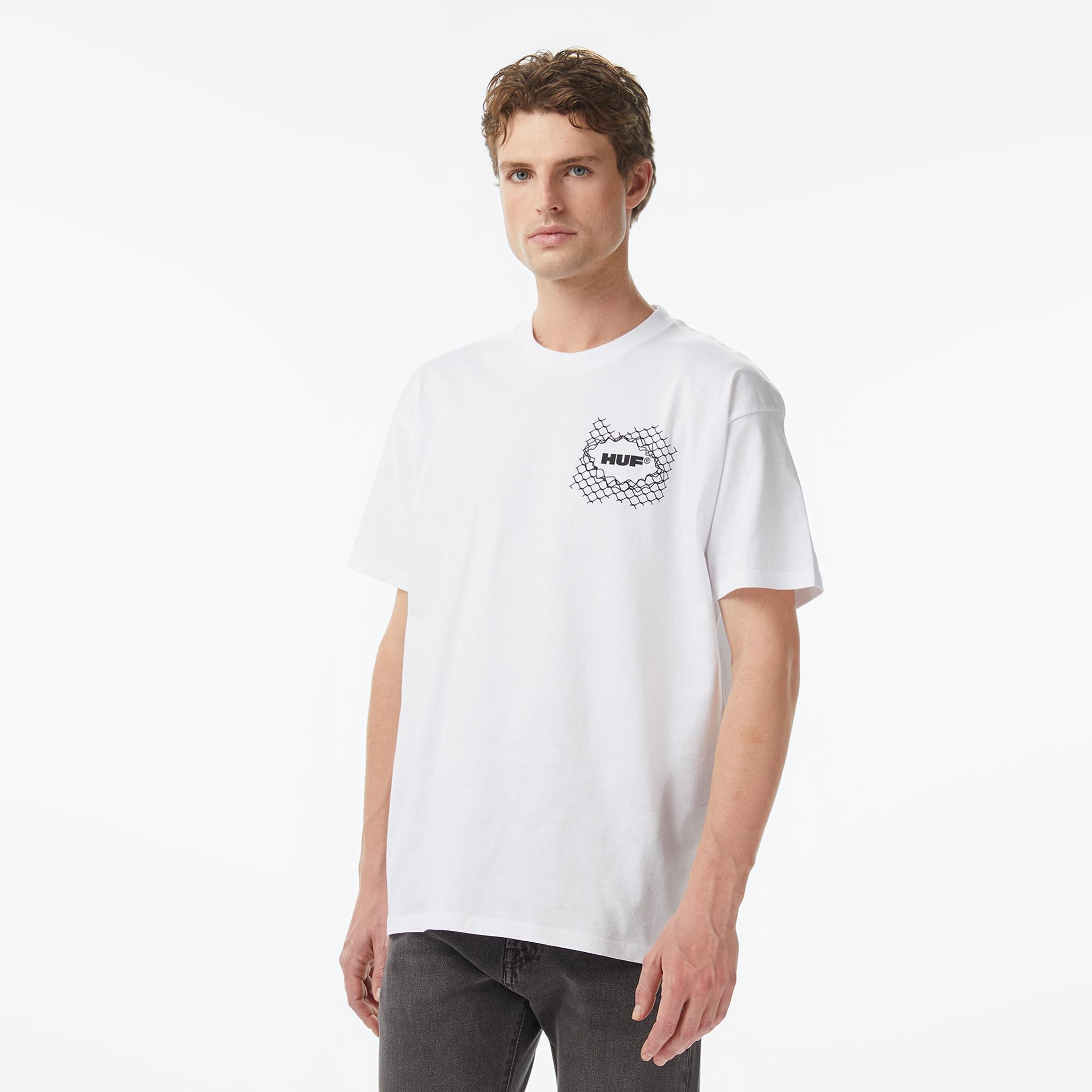 Huf 4 The Dawgs Erkek Beyaz T-Shirt
