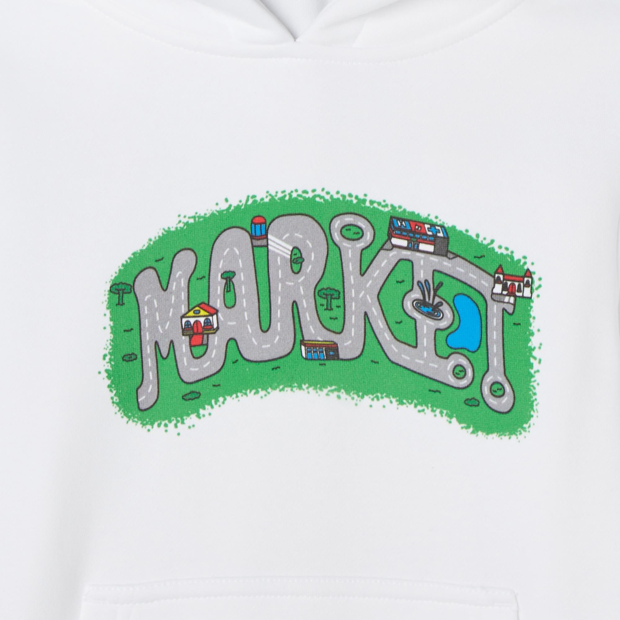 Market City Streets Çocuk Beyaz Sweatshirt