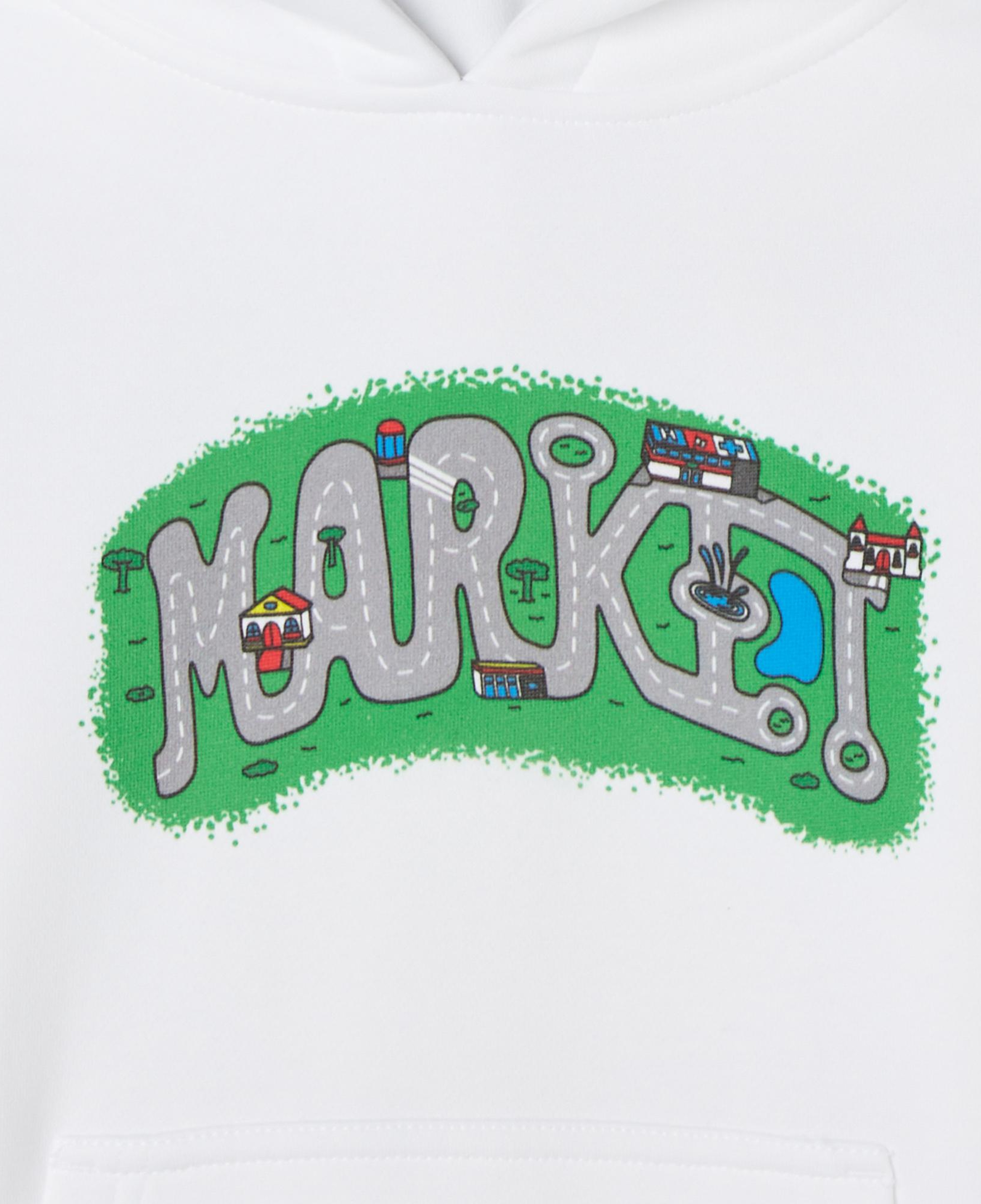 Market City Streets Çocuk Beyaz Sweatshirt