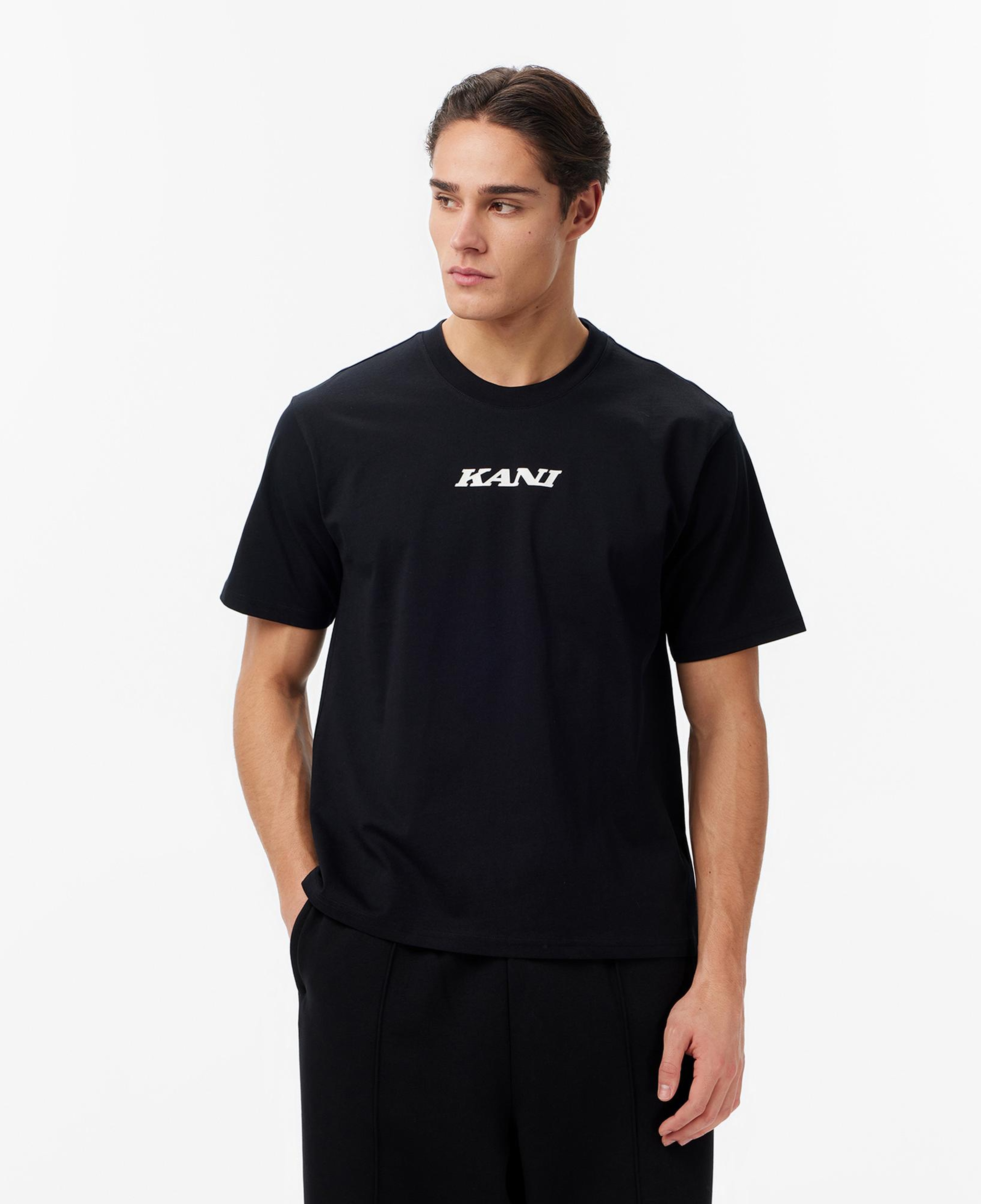 Karl Kani Retro Patch Print Erkek Siyah T-Shirt