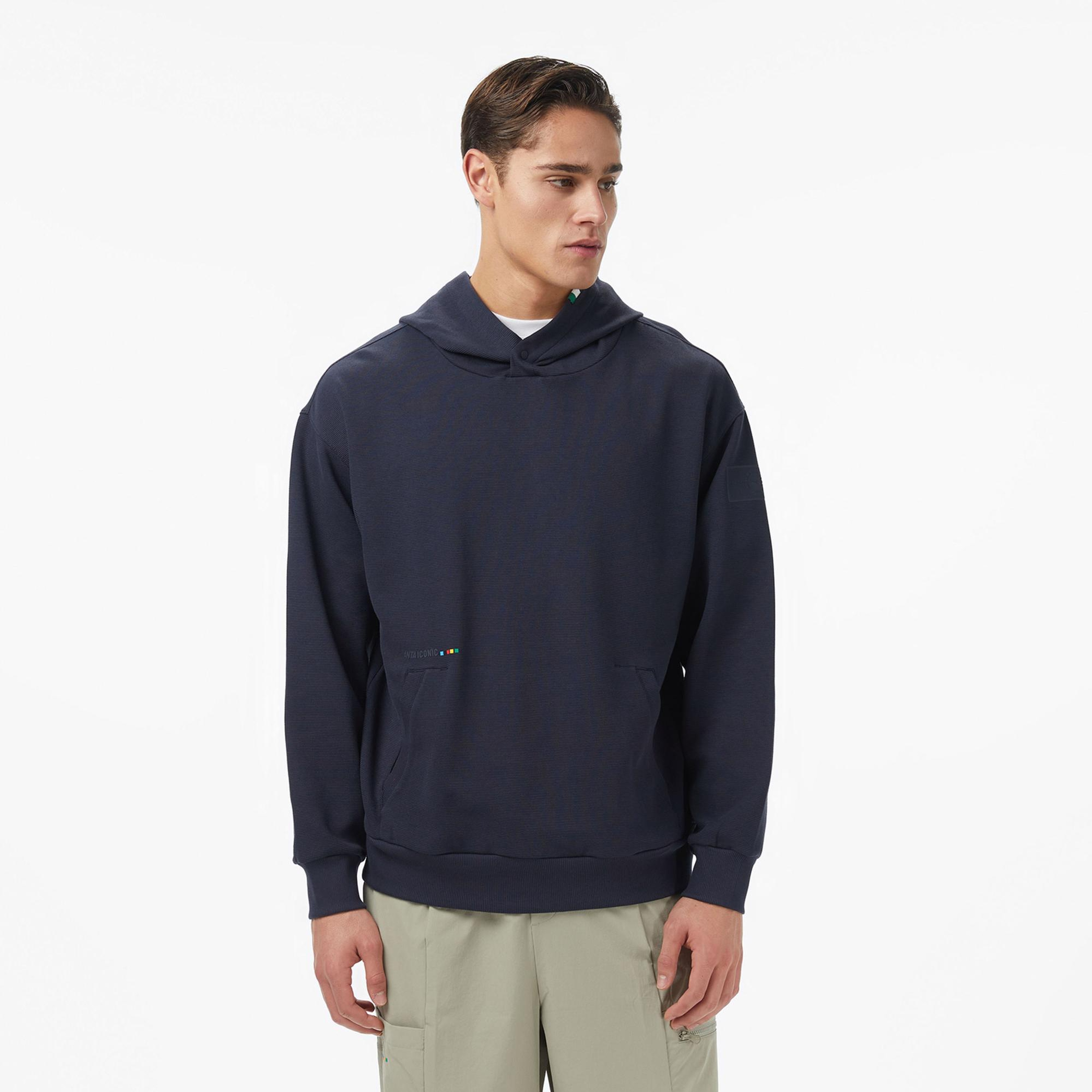 Anta Iconic Erkek Mavi Sweatshirt