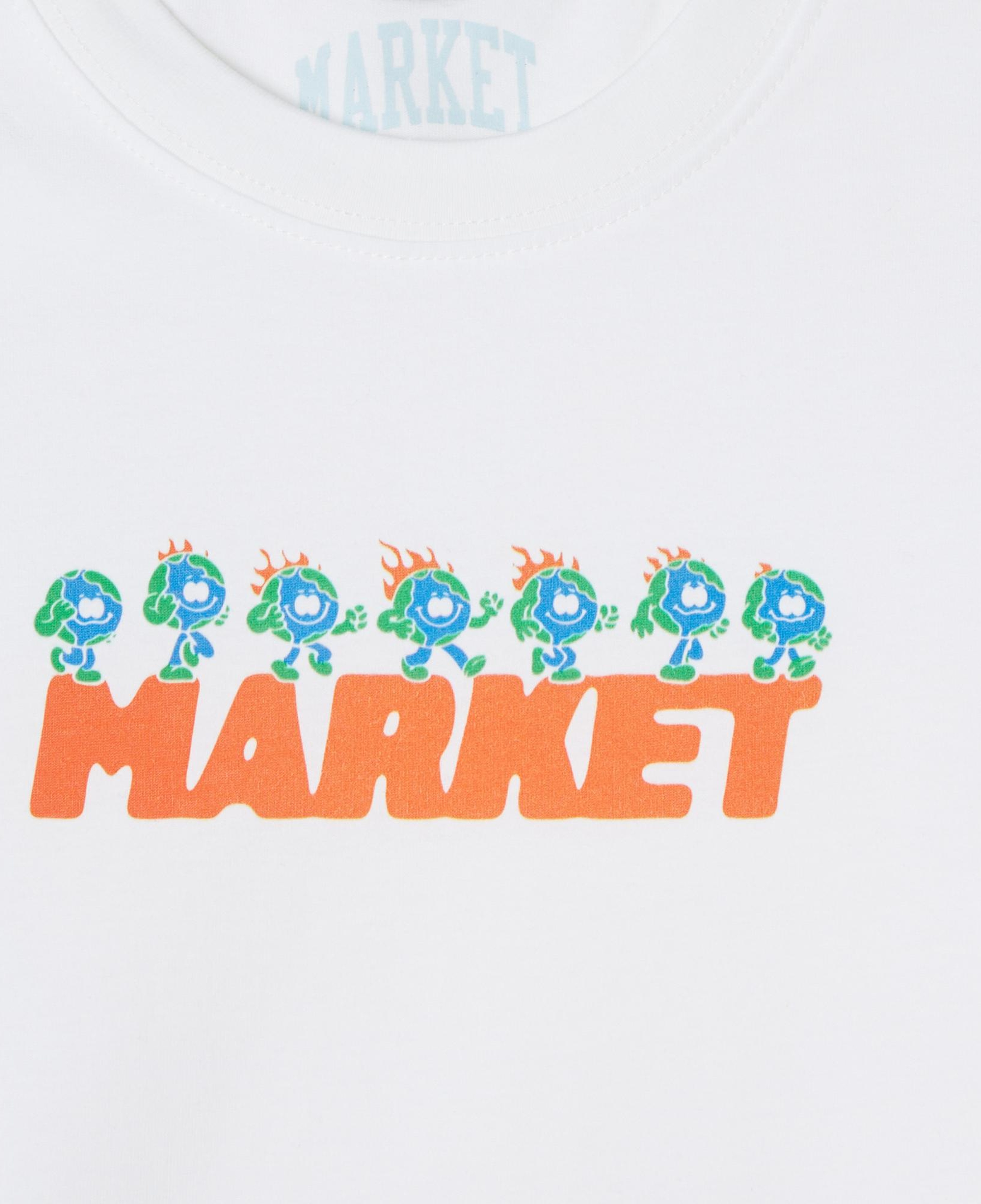 Market Fire Frolic Beyaz T-Shirt