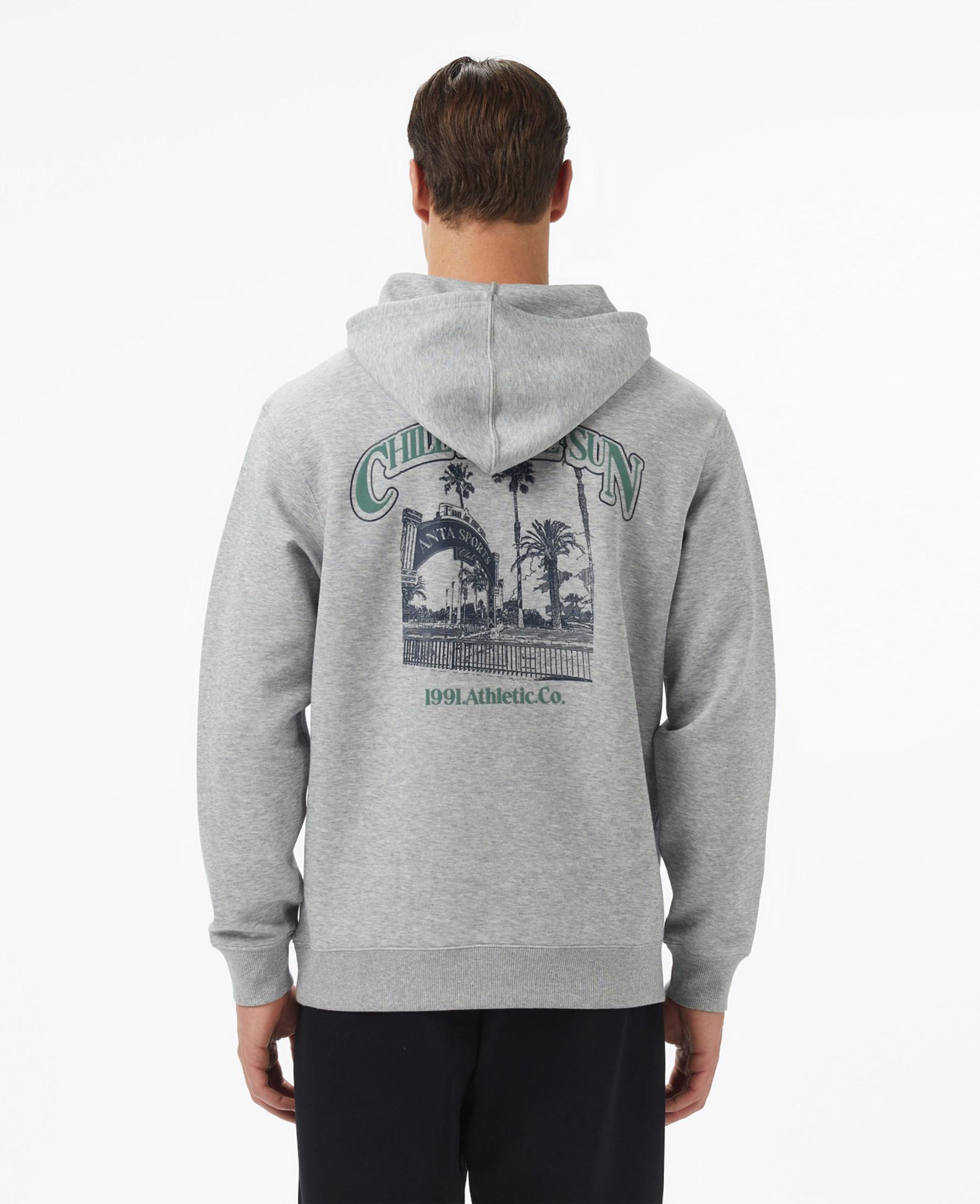Anta Beach Party Erkek Gri Sweatshirt