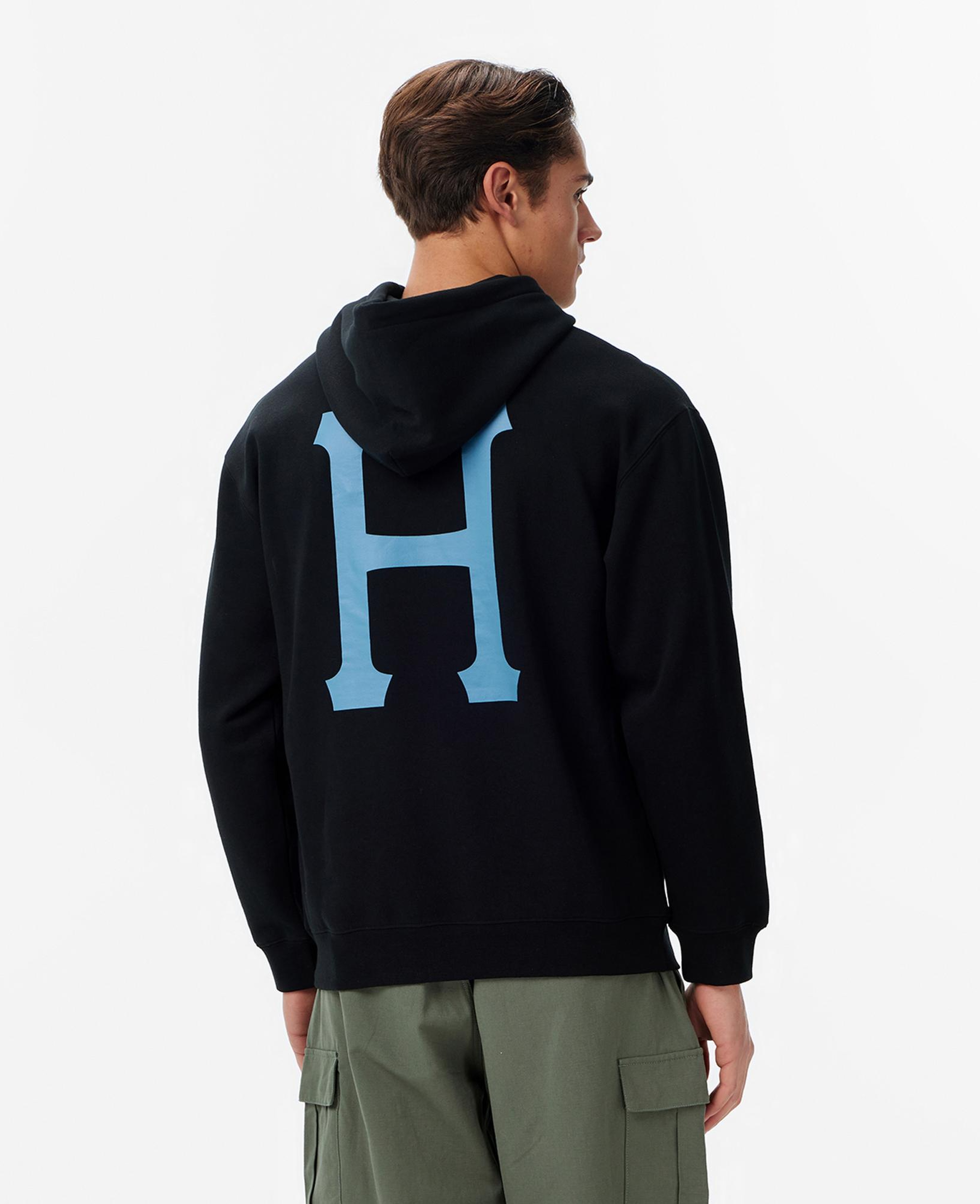 Huf Classic Pullover Erkek Siyah Sweatshirt