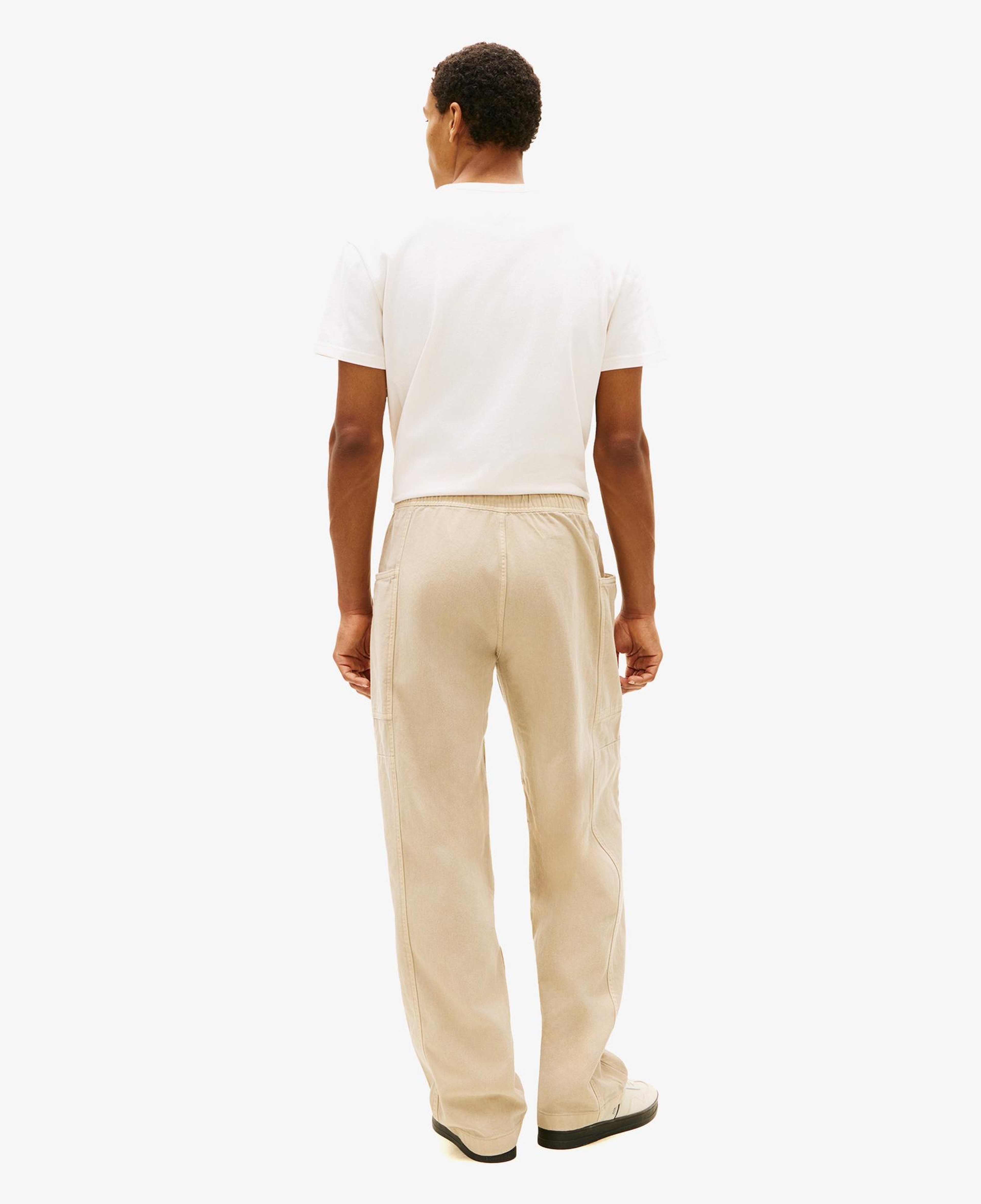 Tommy Hilfiger Jaimie Fabric Blocking Pant Erkek Bej Pantolon