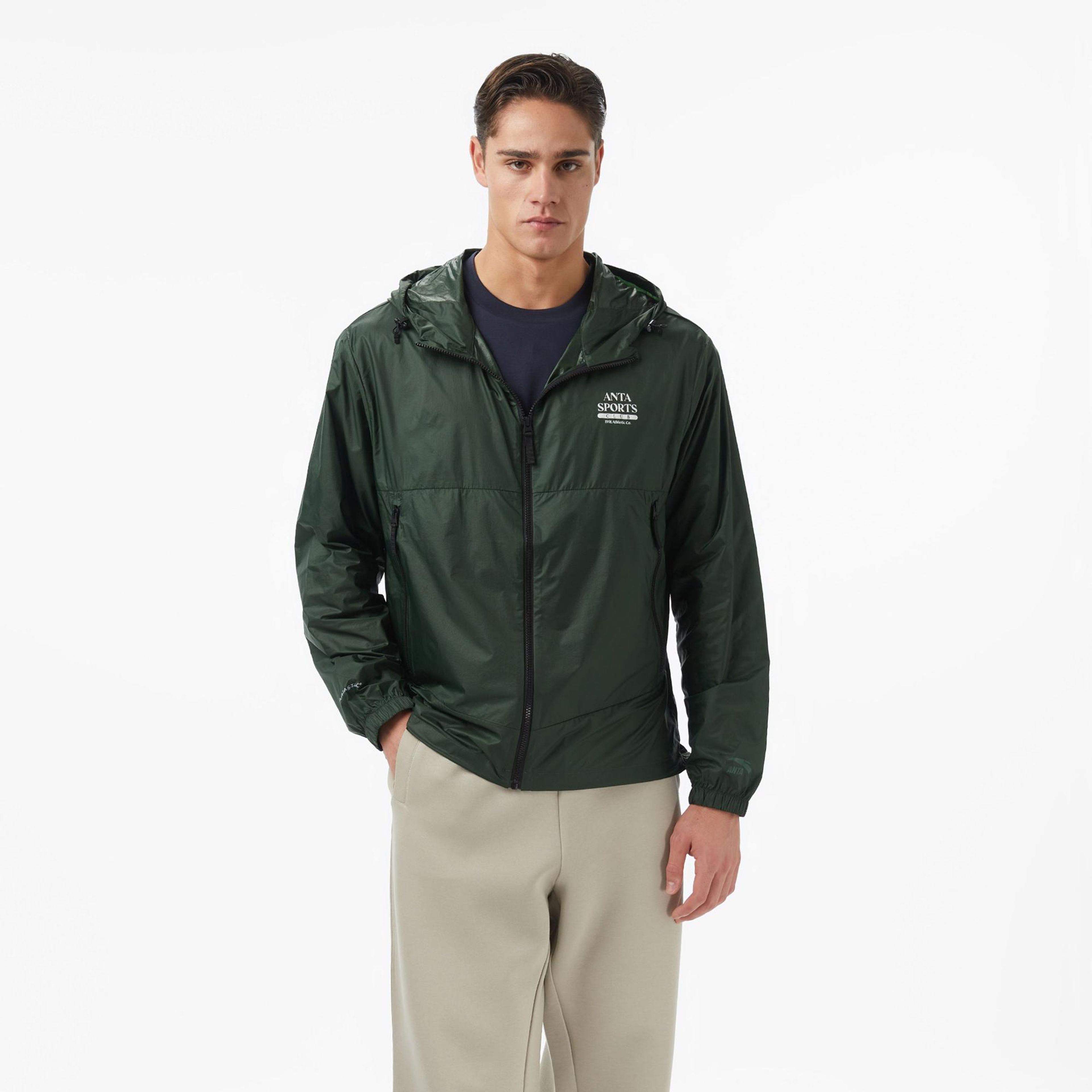 Anta Beach Party Erkek Yeşil Ceket