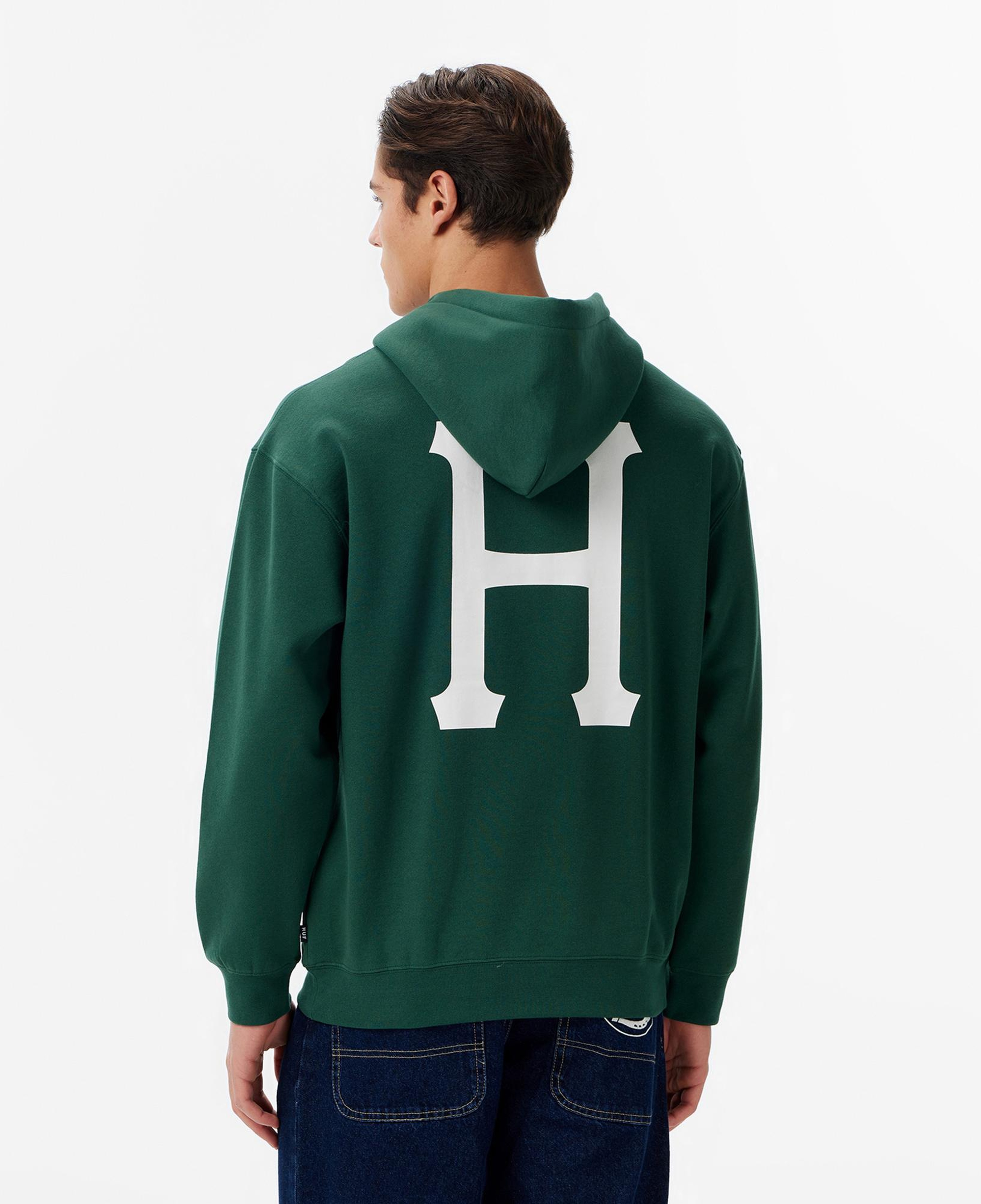 Huf Classic Pullover Erkek Yeşil Sweatshirt