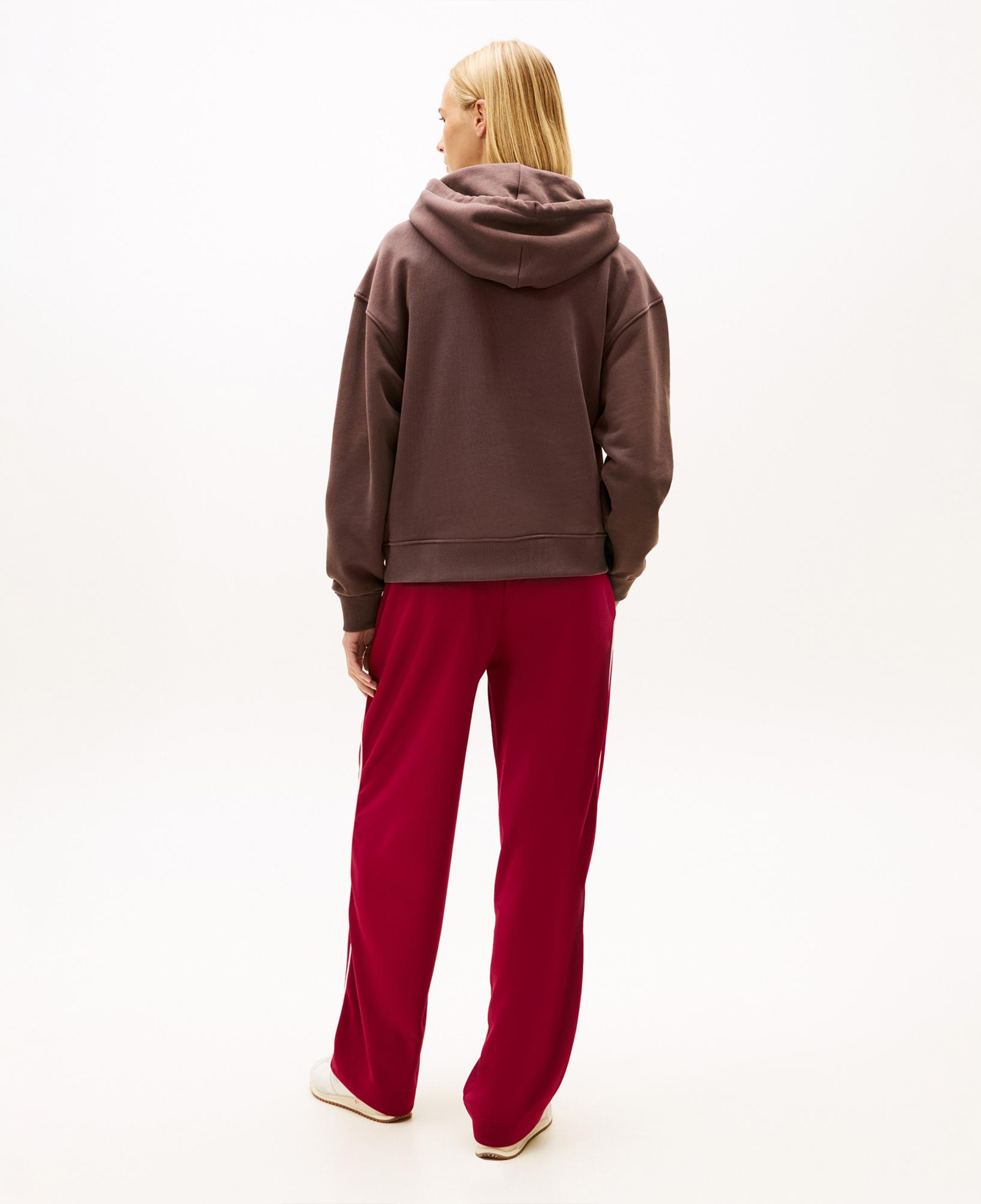 Tommy Hilfiger Bxy Badge Kadın Kahverengi Sweatshirt