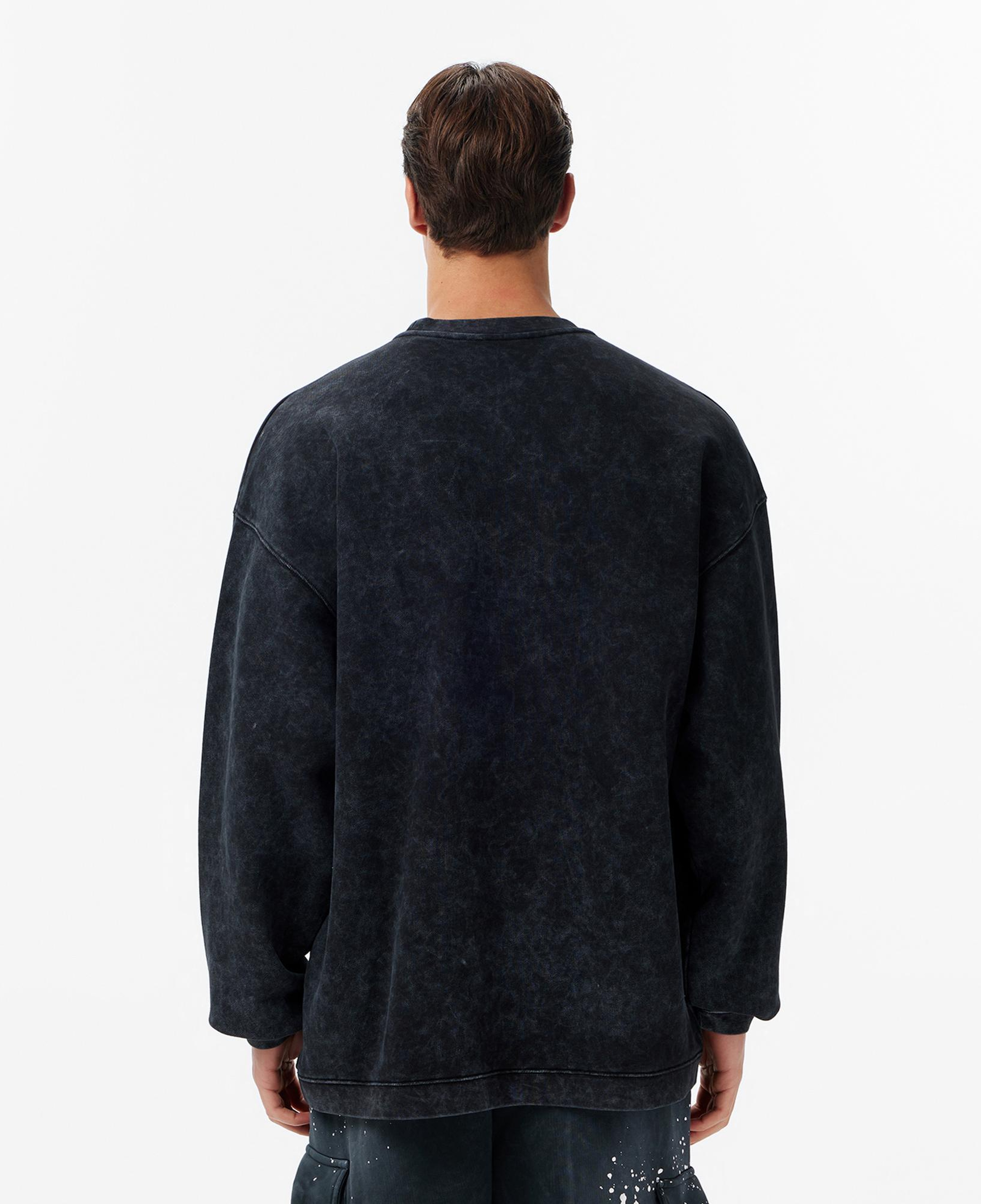 Les Benjamins Regular Fit Erkek Siyah Sweatshirt