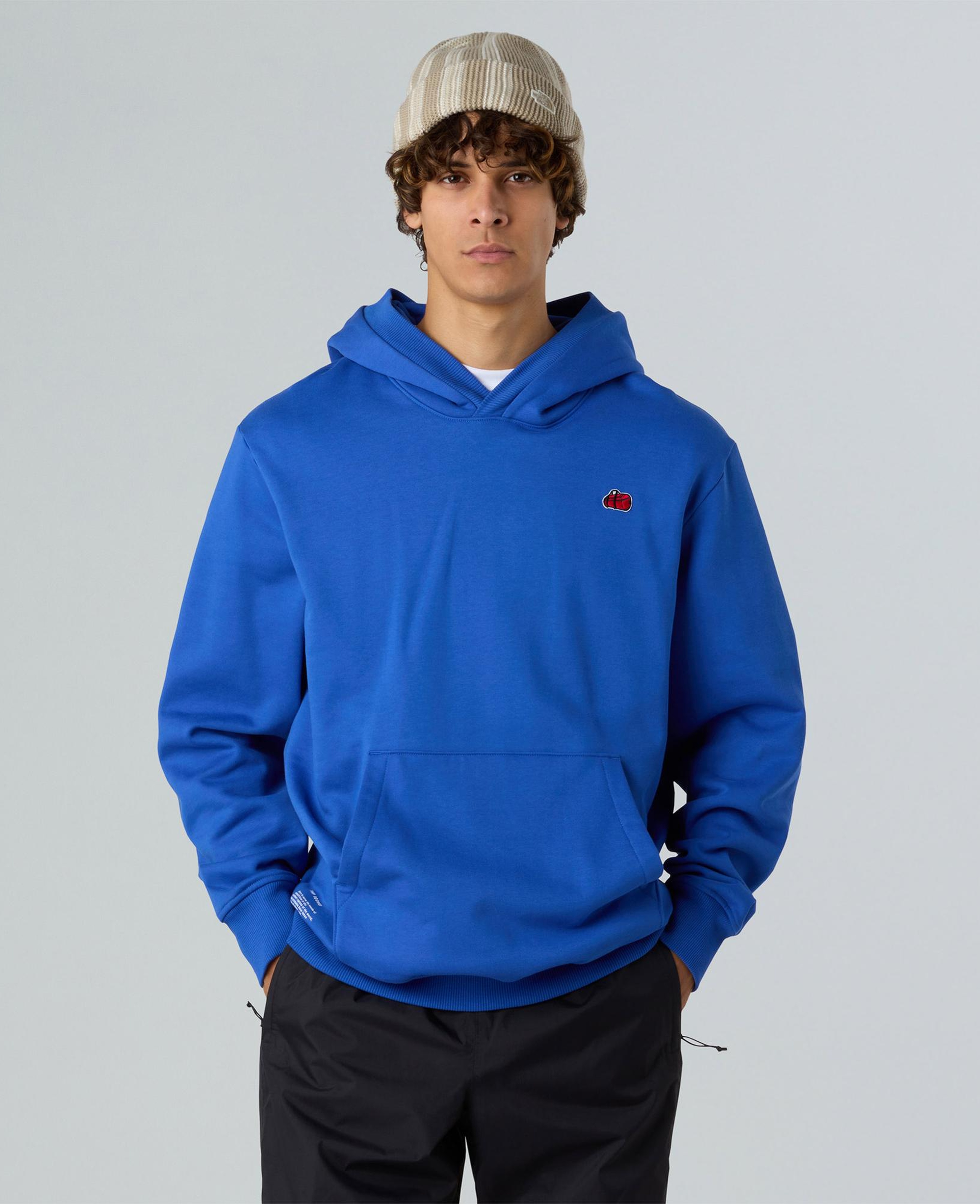 The North Face Icon Mountain Erkek Mavi Sweatshirt