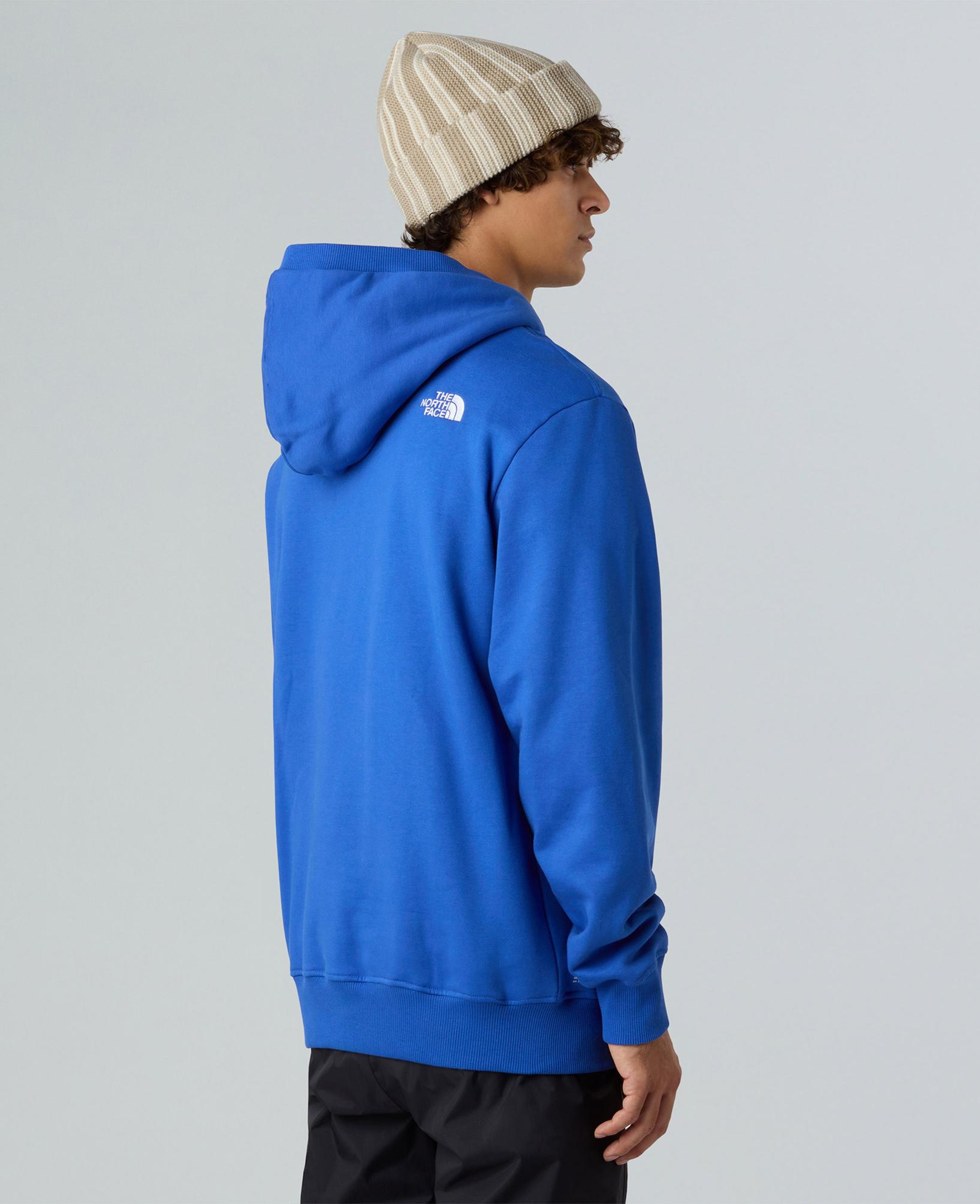 The North Face Icon Mountain Erkek Mavi Sweatshirt