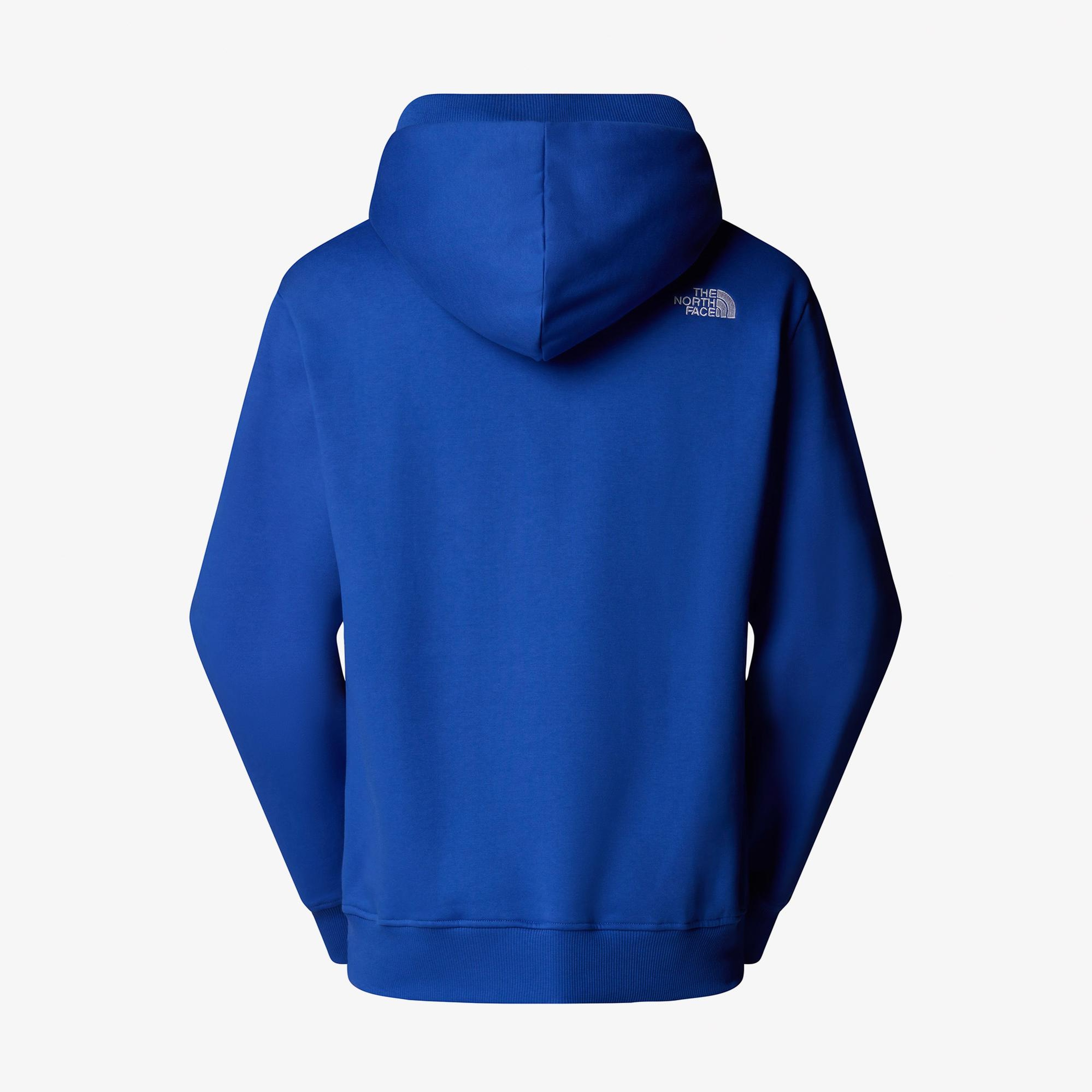 The North Face Icon Mountain Erkek Mavi Sweatshirt