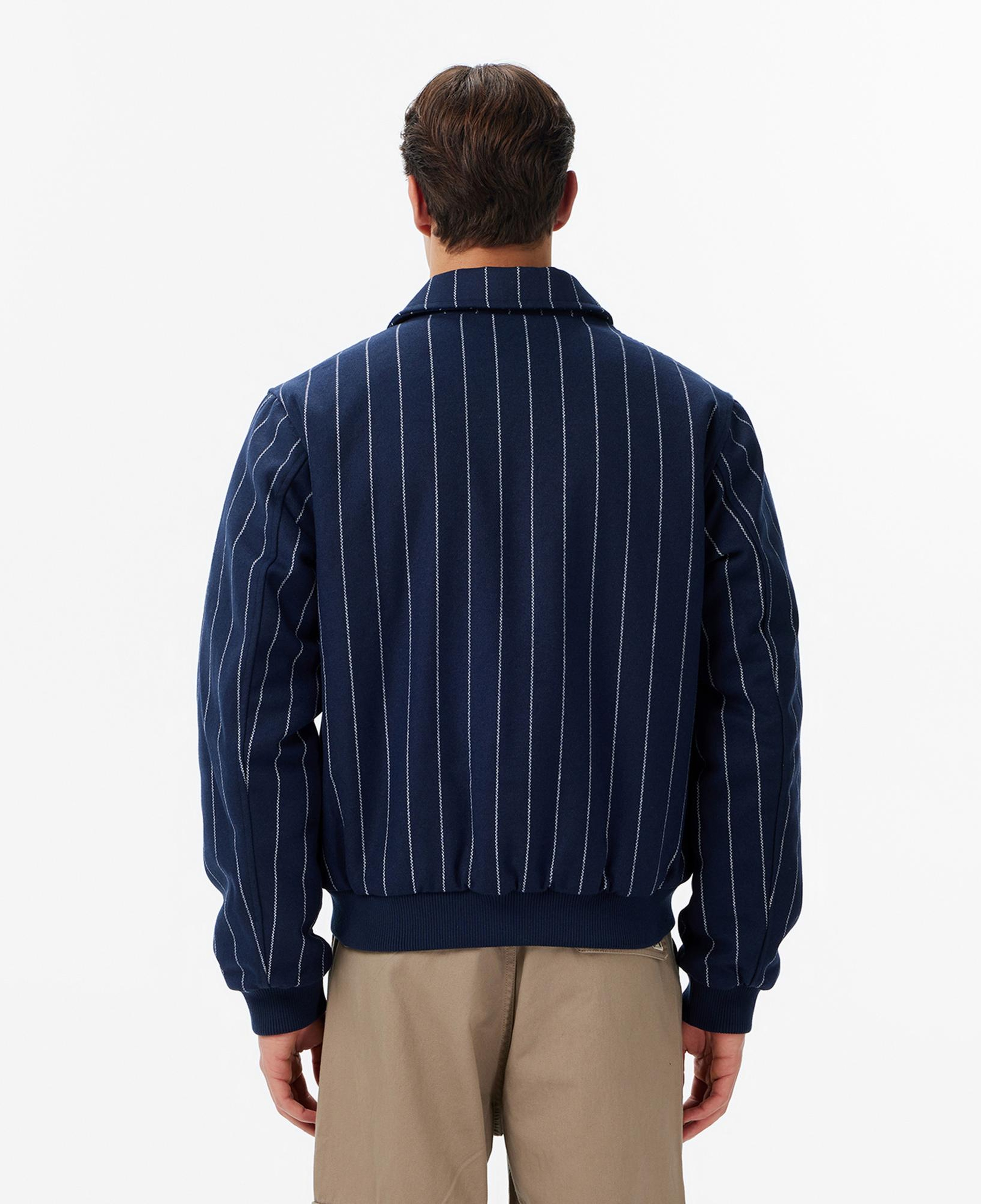 Karl Kani Pinstripes Wool Erkek Mavi Ceket