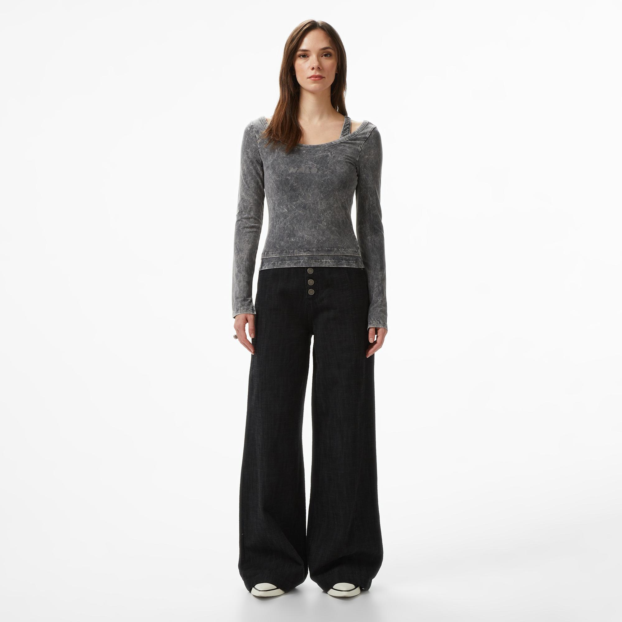 Les Benjamins Regular Fit Kadın Siyah T-Shirt