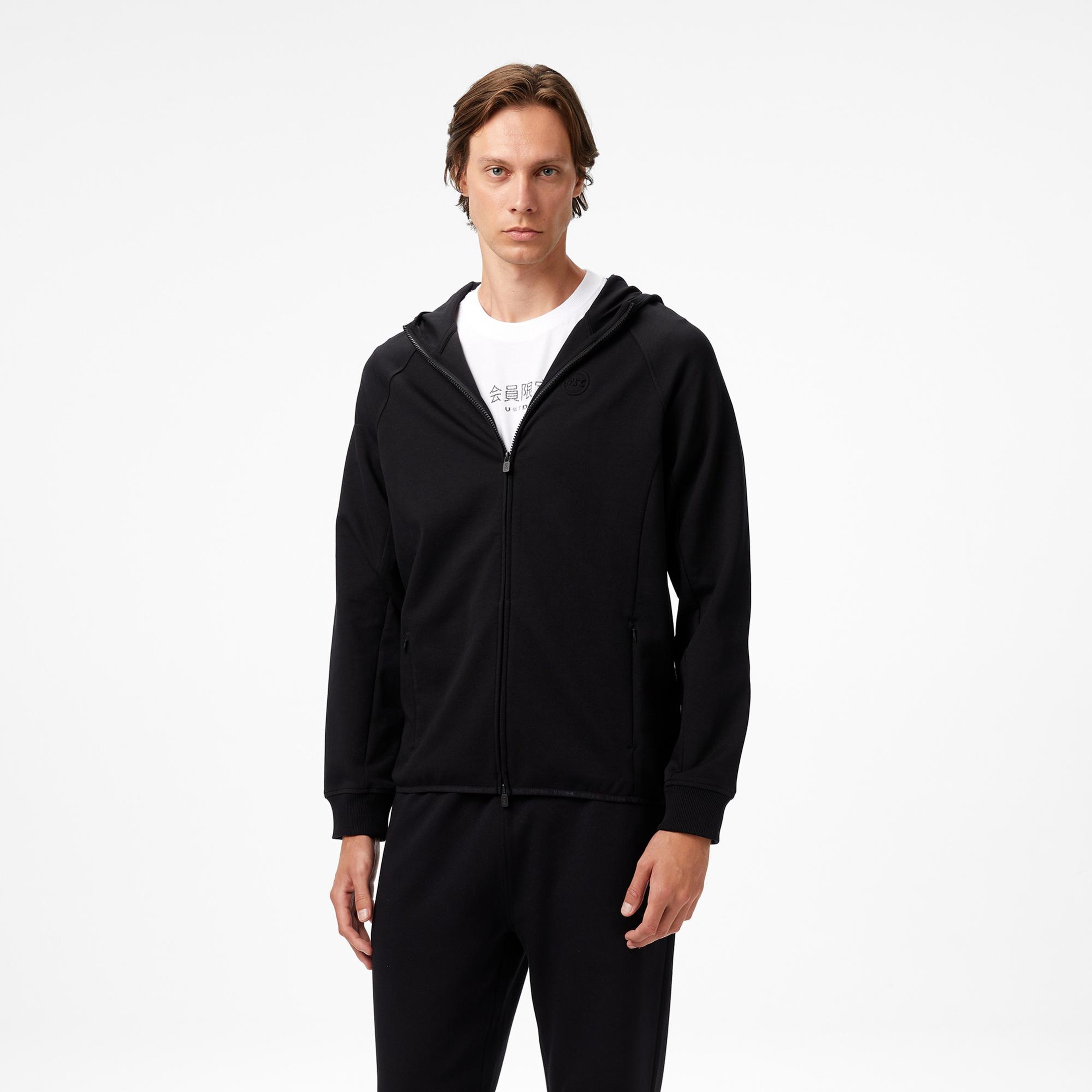 UNITED4 Erkek Siyah Sweatshirt