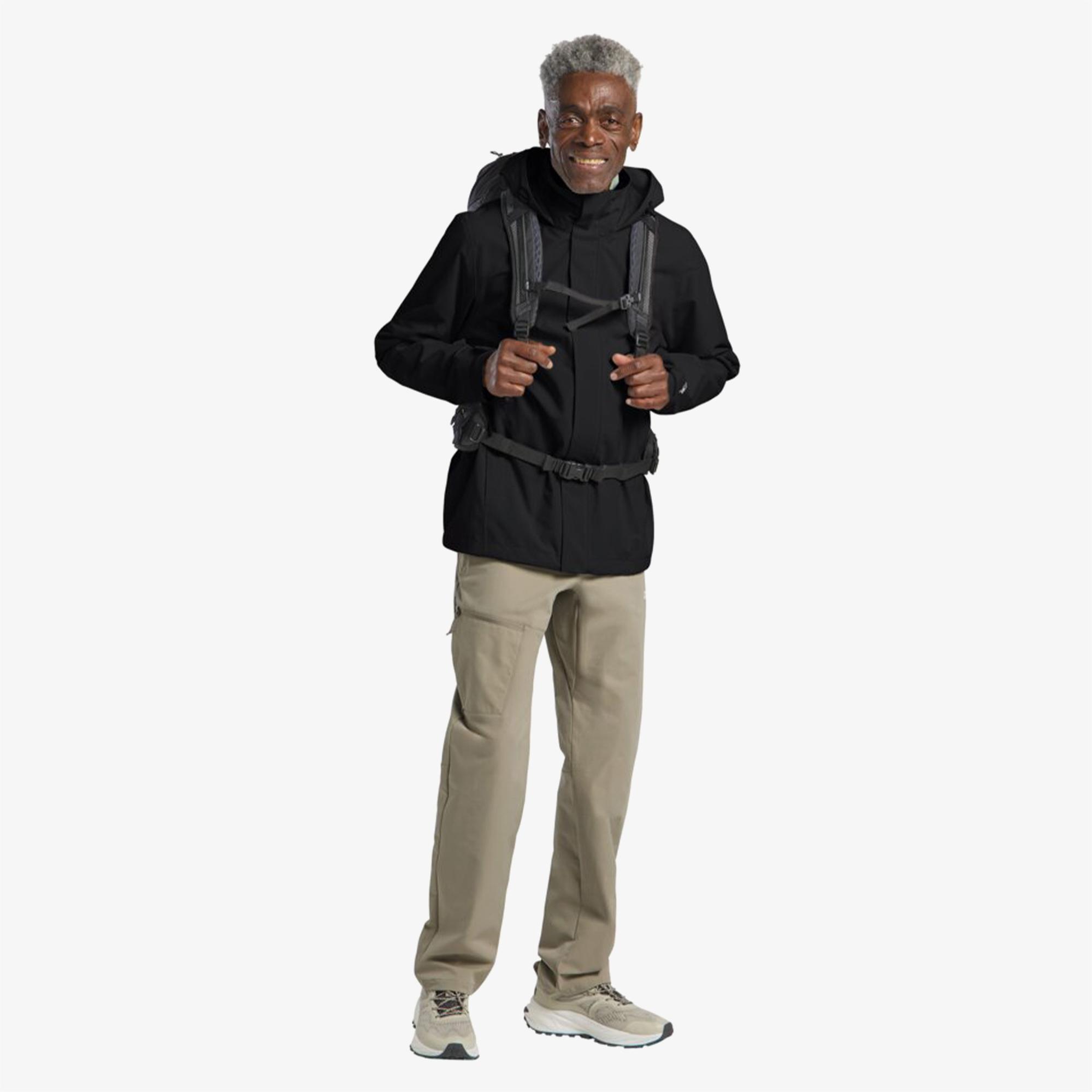 Jack Wolfskin Trailtime 2L Erkek Siyah Outdoor Ceket