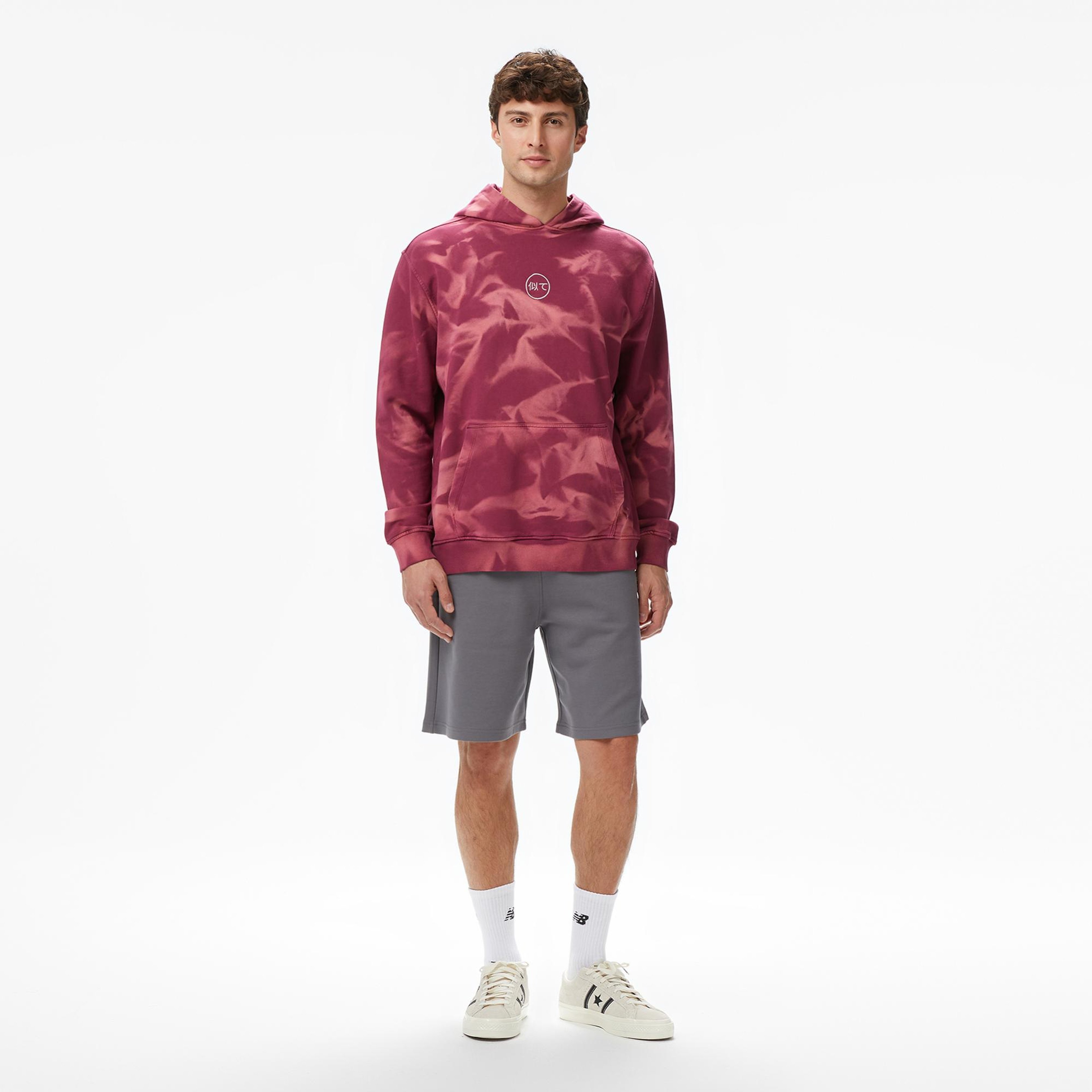 UNITED4 Erkek Bordo Sweatshirt
