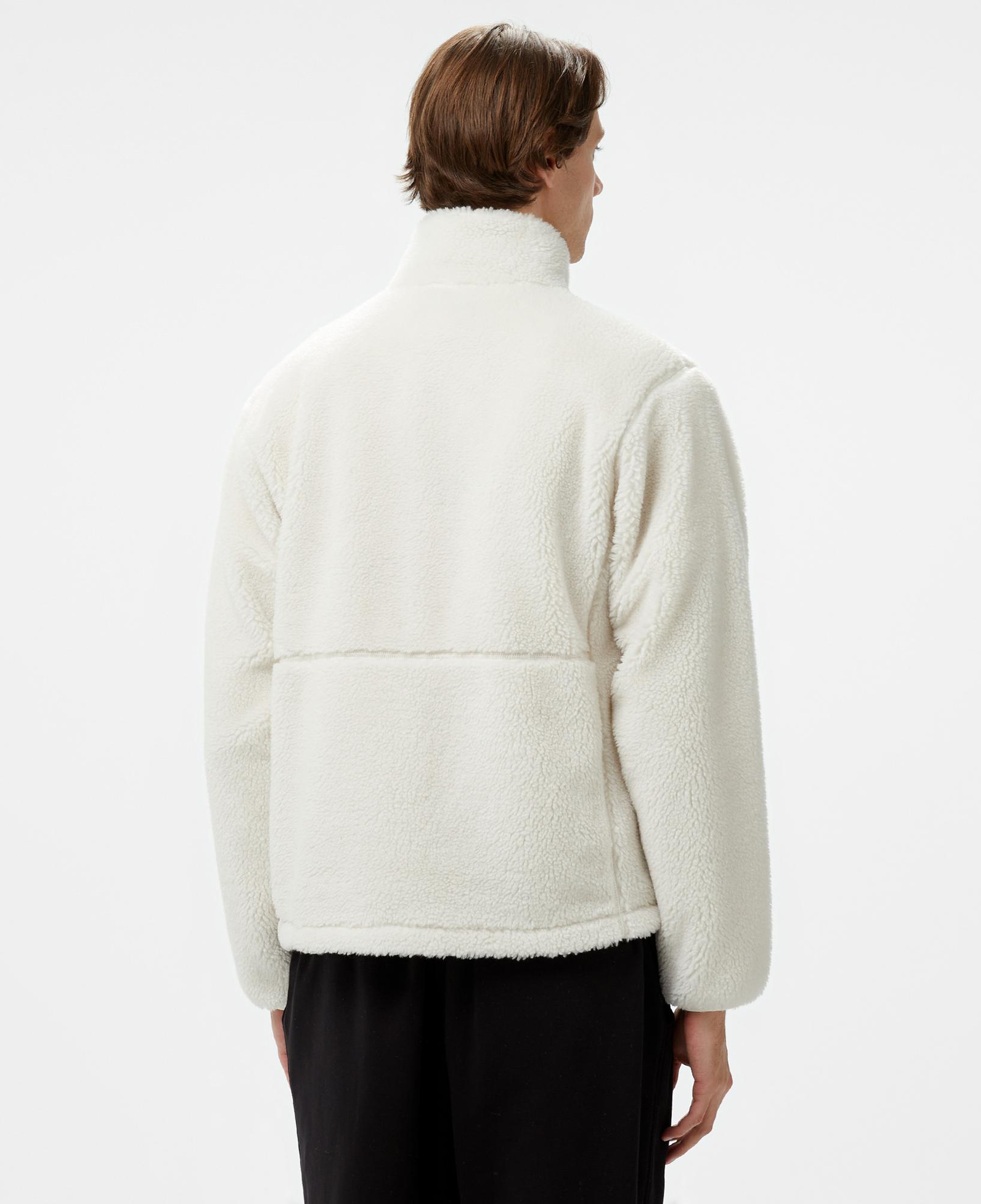 The North Face Extreme Pile Full Zipped Erkek Beyaz Polar Ceket