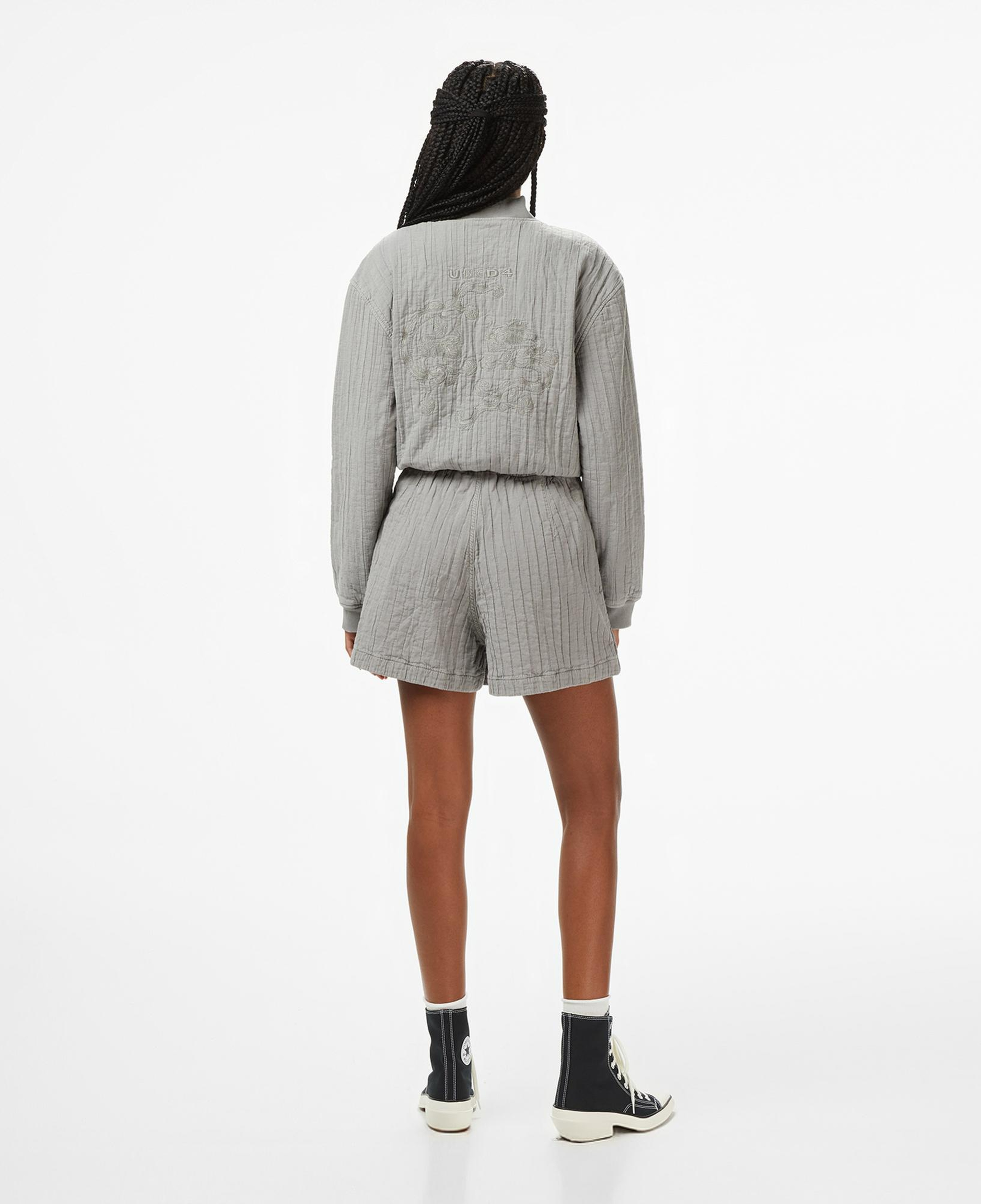 UNITED4 Kadın Gri Etek