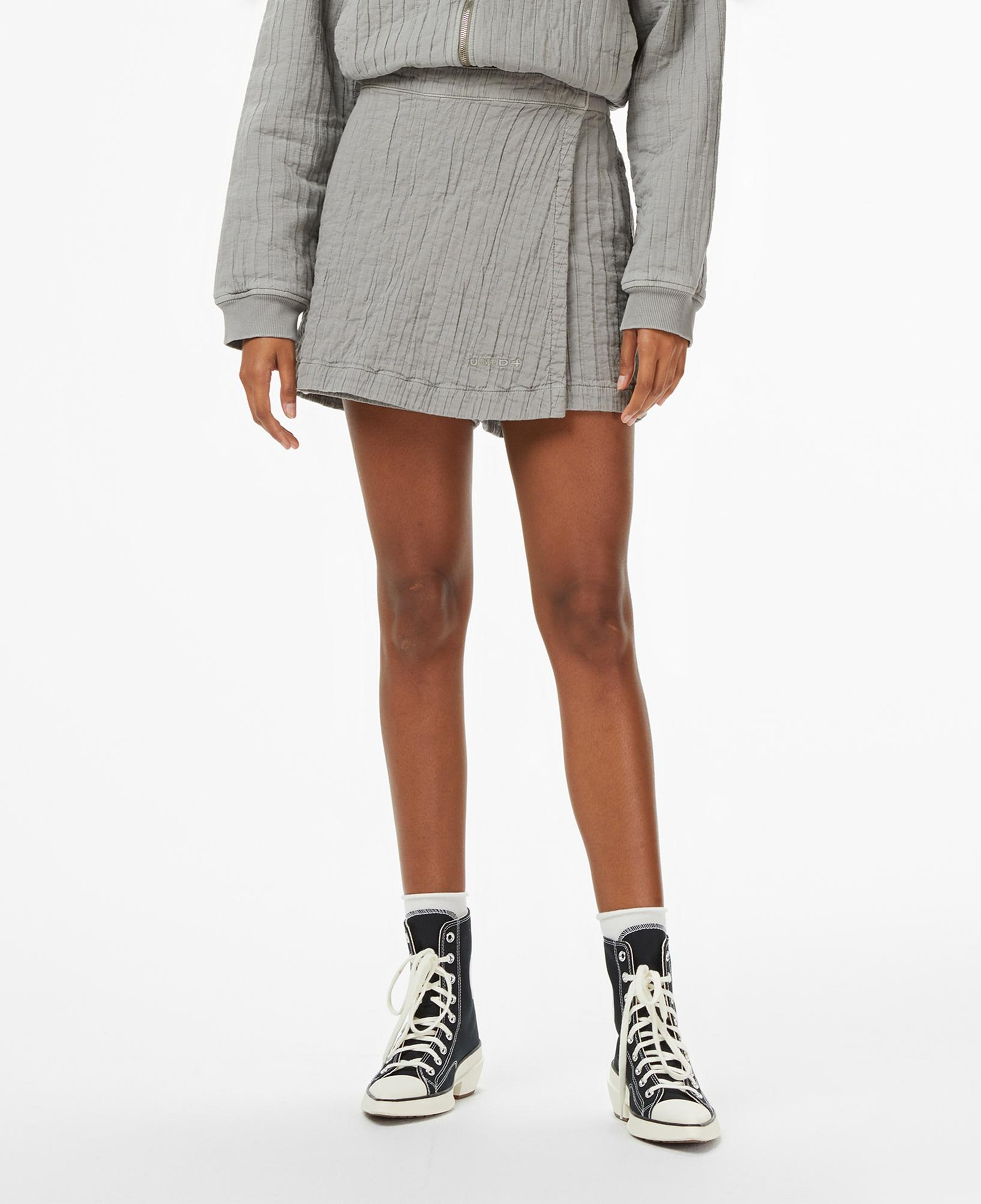 UNITED4 Kadın Gri Etek